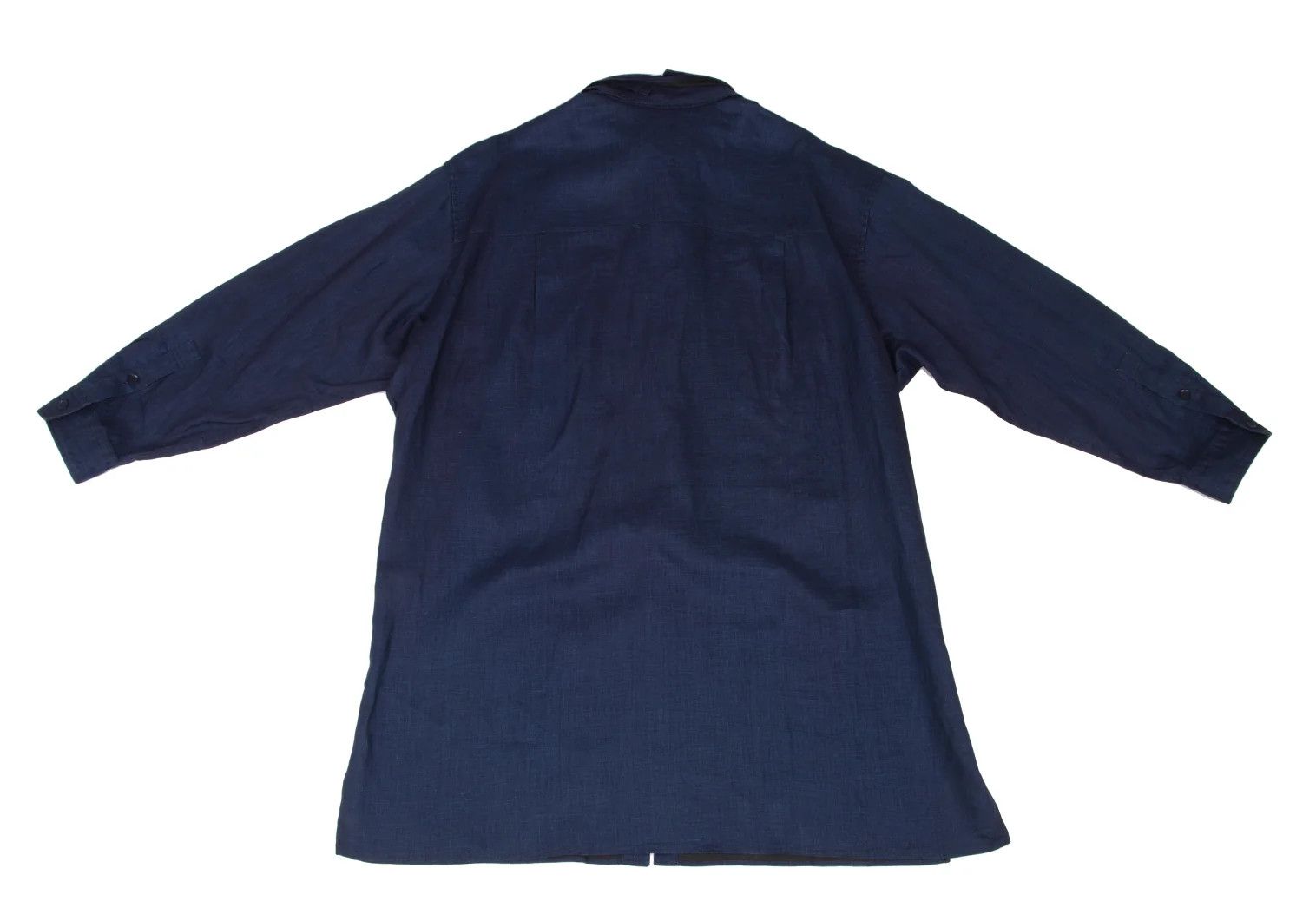 Yohji Yamamoto Yohji Yamamoto Indigo Linen Set-Up Blue 3 Size US 34 / EU 50 - 10 Thumbnail