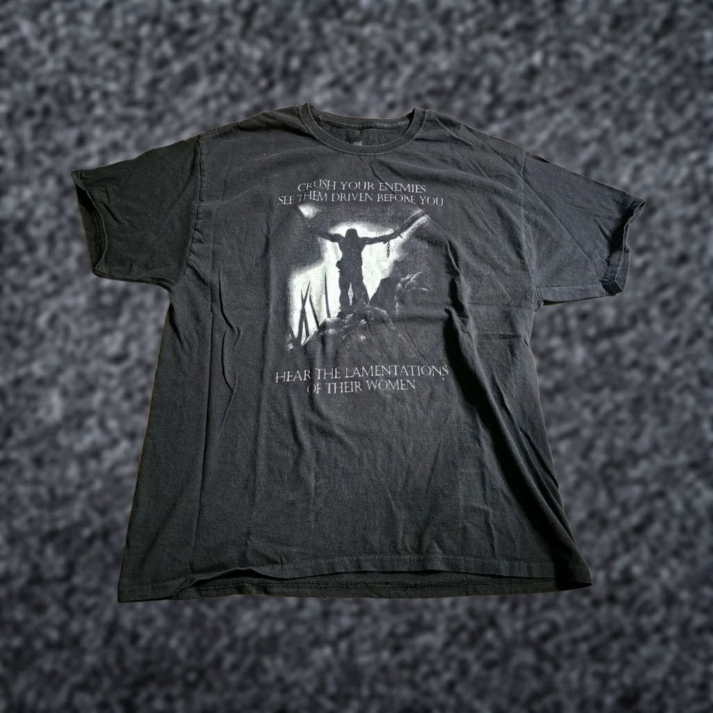 Hanes Mens XL Conan The Barbarian Double Sided Quote T Shirt Size US XL / EU 56 / 4 - 1 Thumbnail