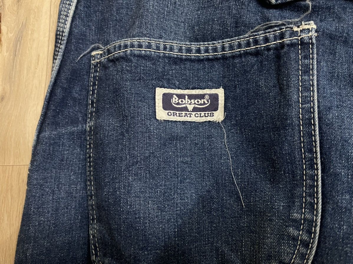Vintage Vintage 60’s Carpenter Pants W33 L42 Buckle Back by Bobson Size US 33 - 3 Thumbnail