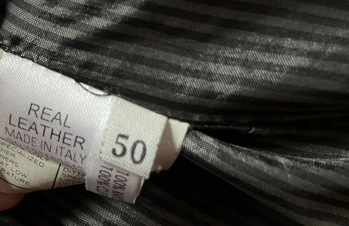 Salvatore Ferragamo Salvatore Ferragamo black leather coat Size L / US 10 / IT 46 - 7 Thumbnail
