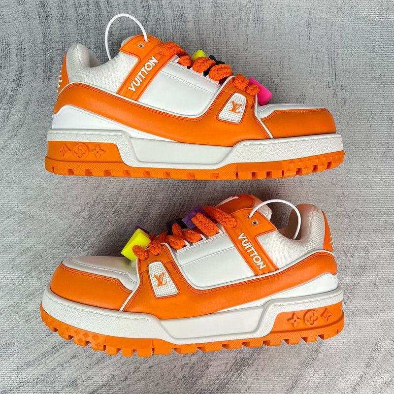 Louis Vuitton Louis Vuitton Trainer Maxi Low-Top Fashion Sneakers -2508 Size US 9.5 / EU 42-43 - 8 Thumbnail