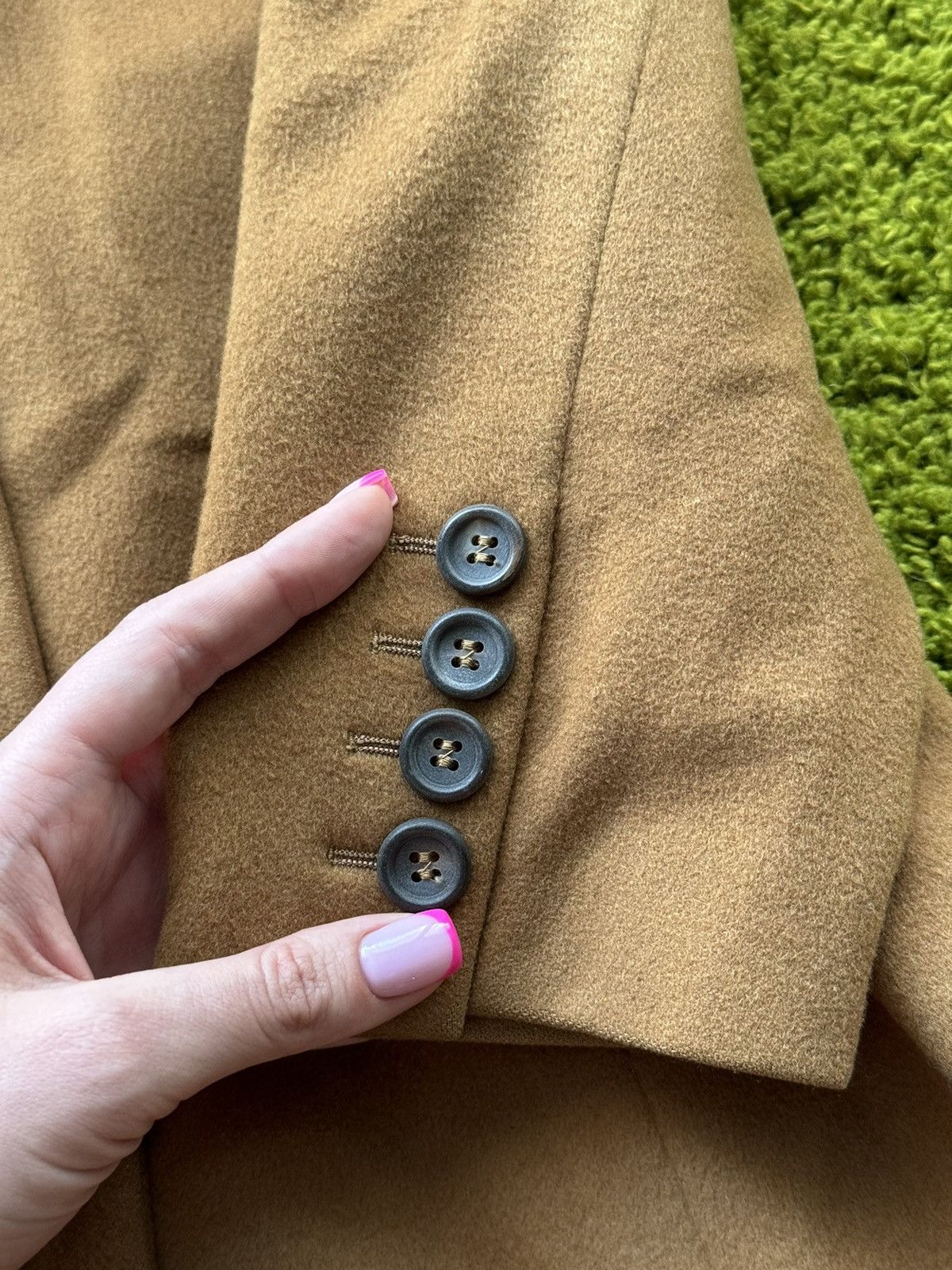 Designer × Jil Sander Jil Sander cashmere double breasted blazer coat jacket Size S / US 4 / IT 40 - 5 Thumbnail
