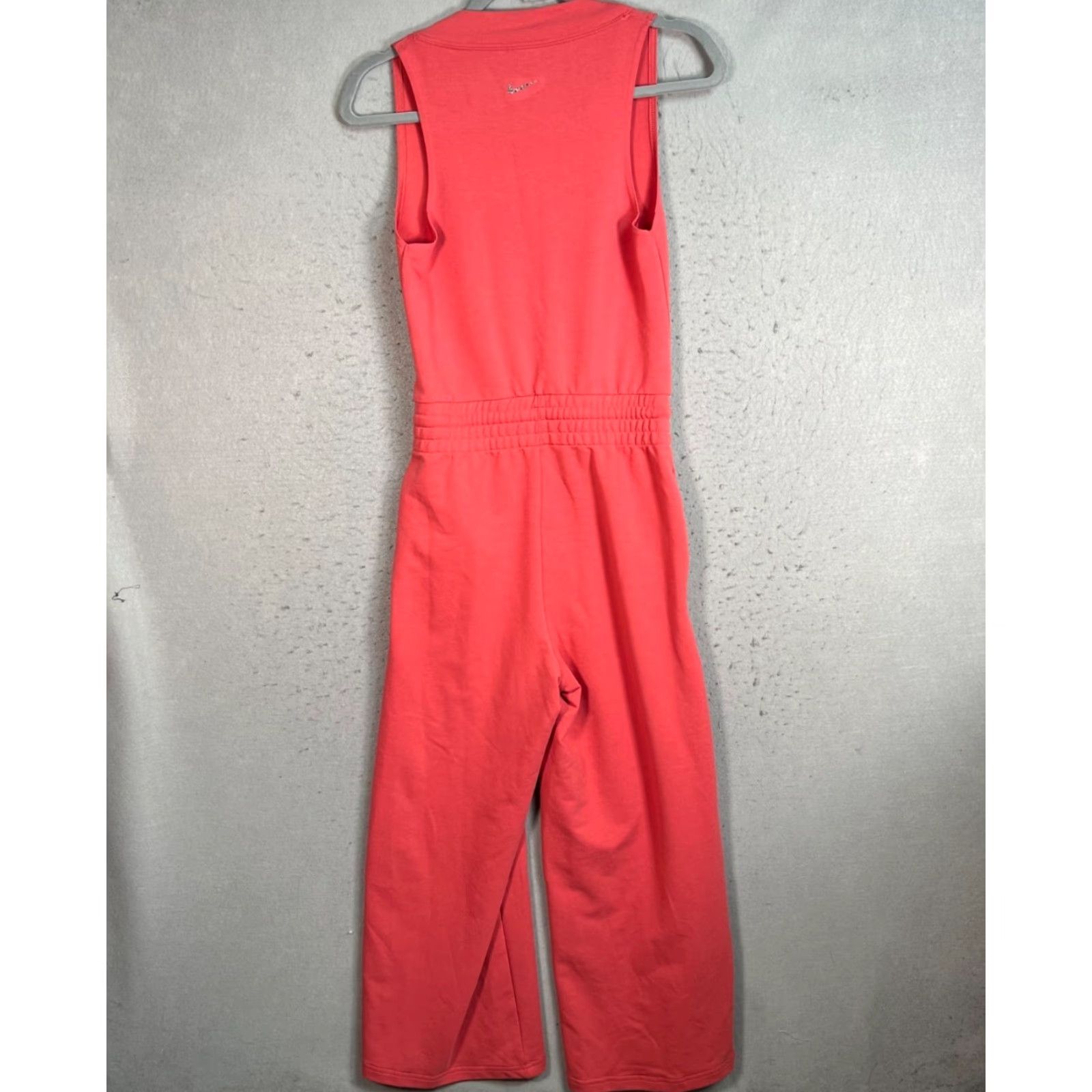 Nike Nike Yoga Dri-Fit Pink Sleeveless Jumpsuit XS Women's One-Piece Elastic Waist Polyester-Blend Shirt? Size 26" / US 2 / IT 38 - 2 Thumbnail