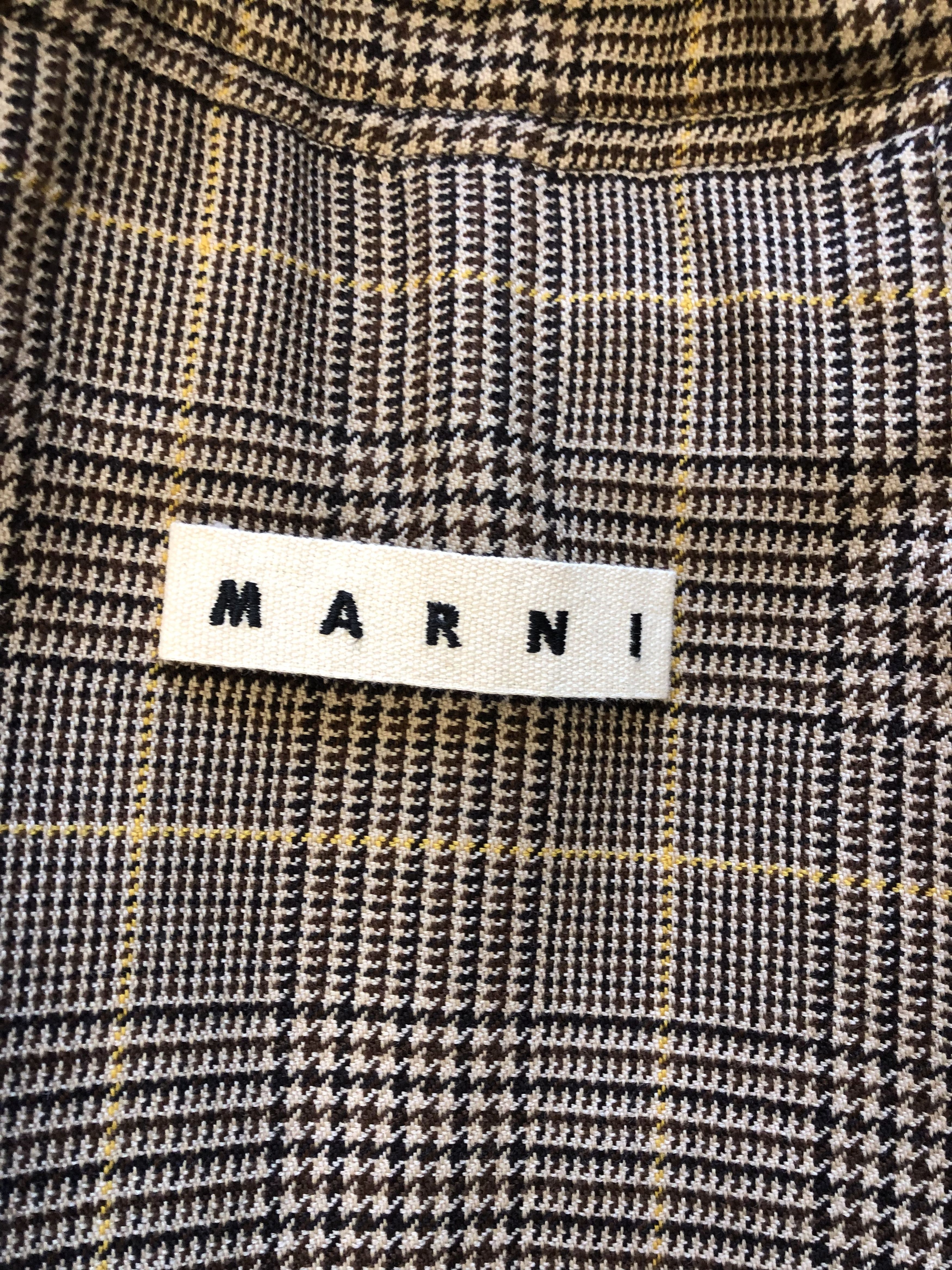 Marni Marni Tartan Coat Size US M / EU 48-50 / 2 - 4 Thumbnail