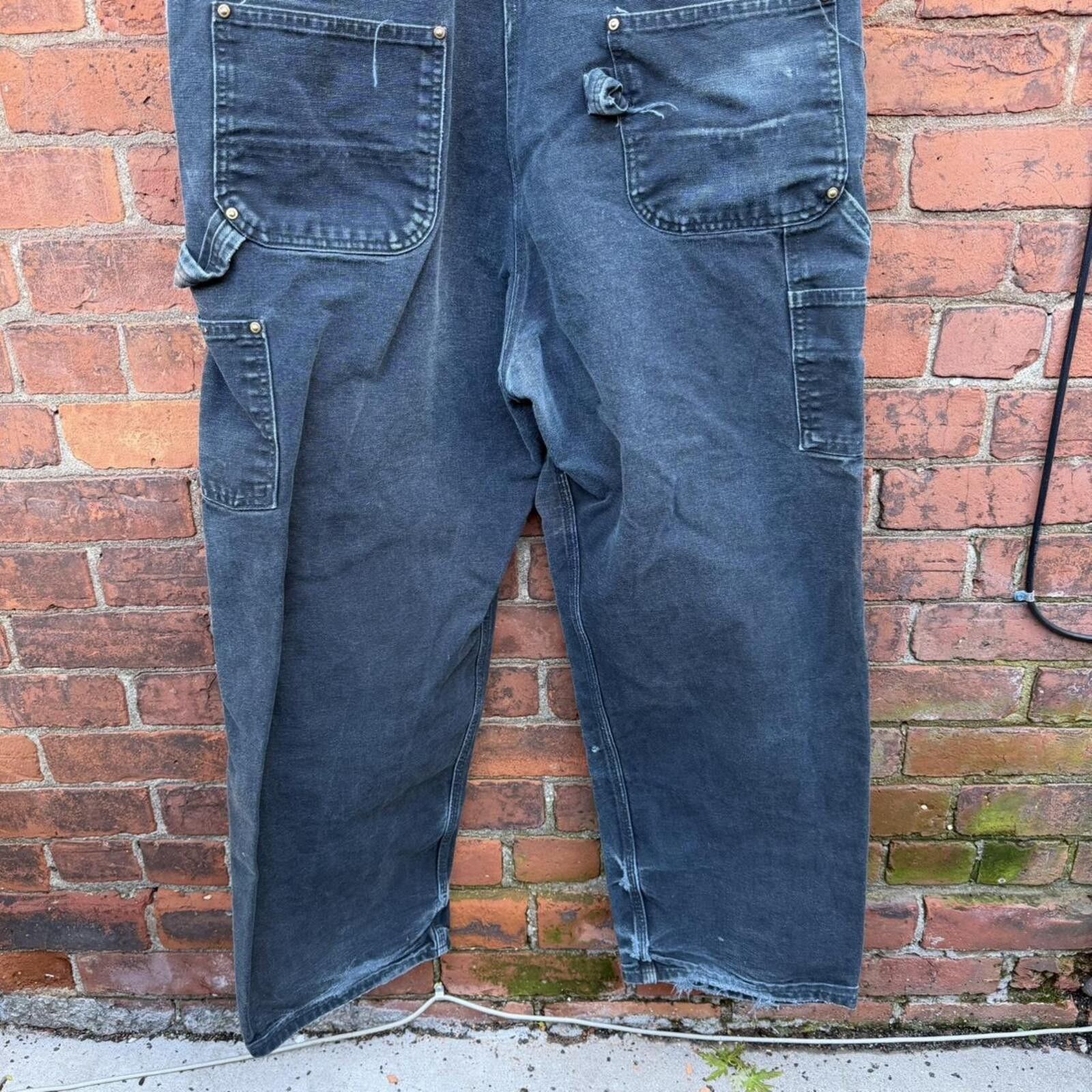 Carhartt vintage carhartt double knee overalls 00s 40x30 Size US 40 / EU 56 - 6 Thumbnail