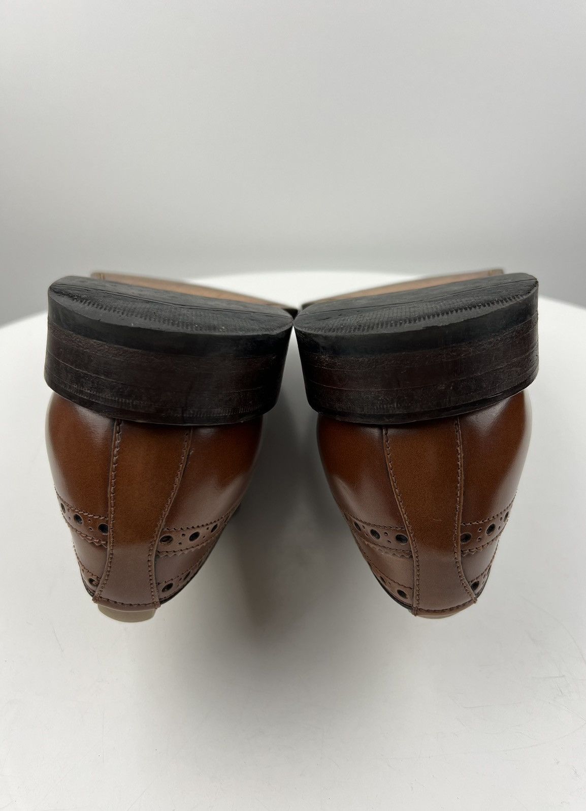 Loake LOAKE Brogues Leather Shoes Made in England Brown Men’s Size US 12 / EU 45 - 15 Thumbnail