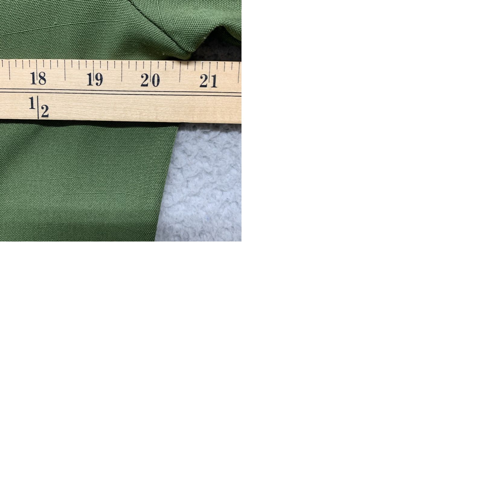 Lee Kathie Lee Dress Jacket W/Belt 2 Pockets Petite 8/10 6" Slit Knee Length Green Black Red & Gold Womens Size M / US 6-8 / IT 42-44 - 12 Thumbnail