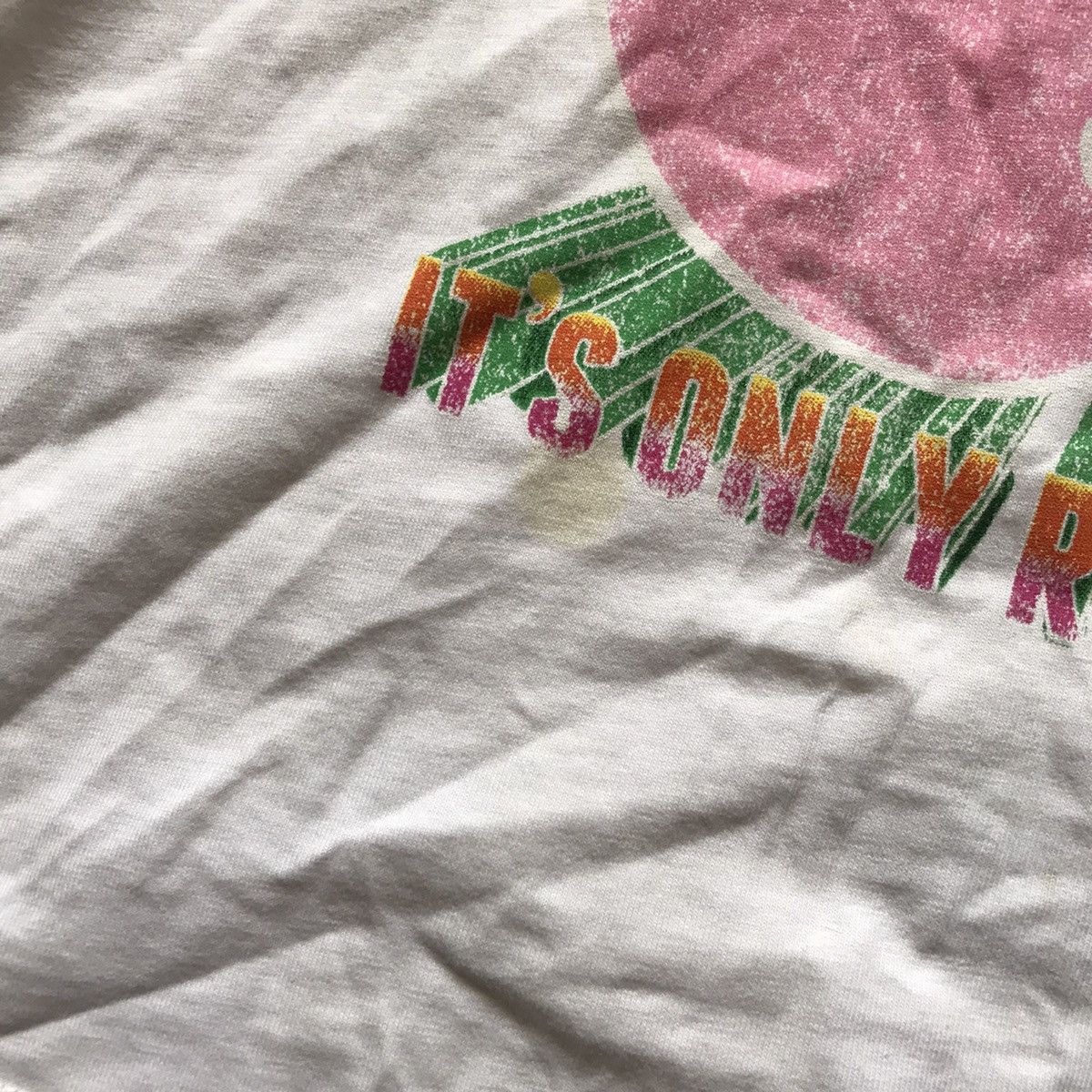 Vintage Vintage 90s Rolling Stones Graphic Tee Sun Faded Grunge XL Size US XL / EU 56 / 4 - 4 Thumbnail