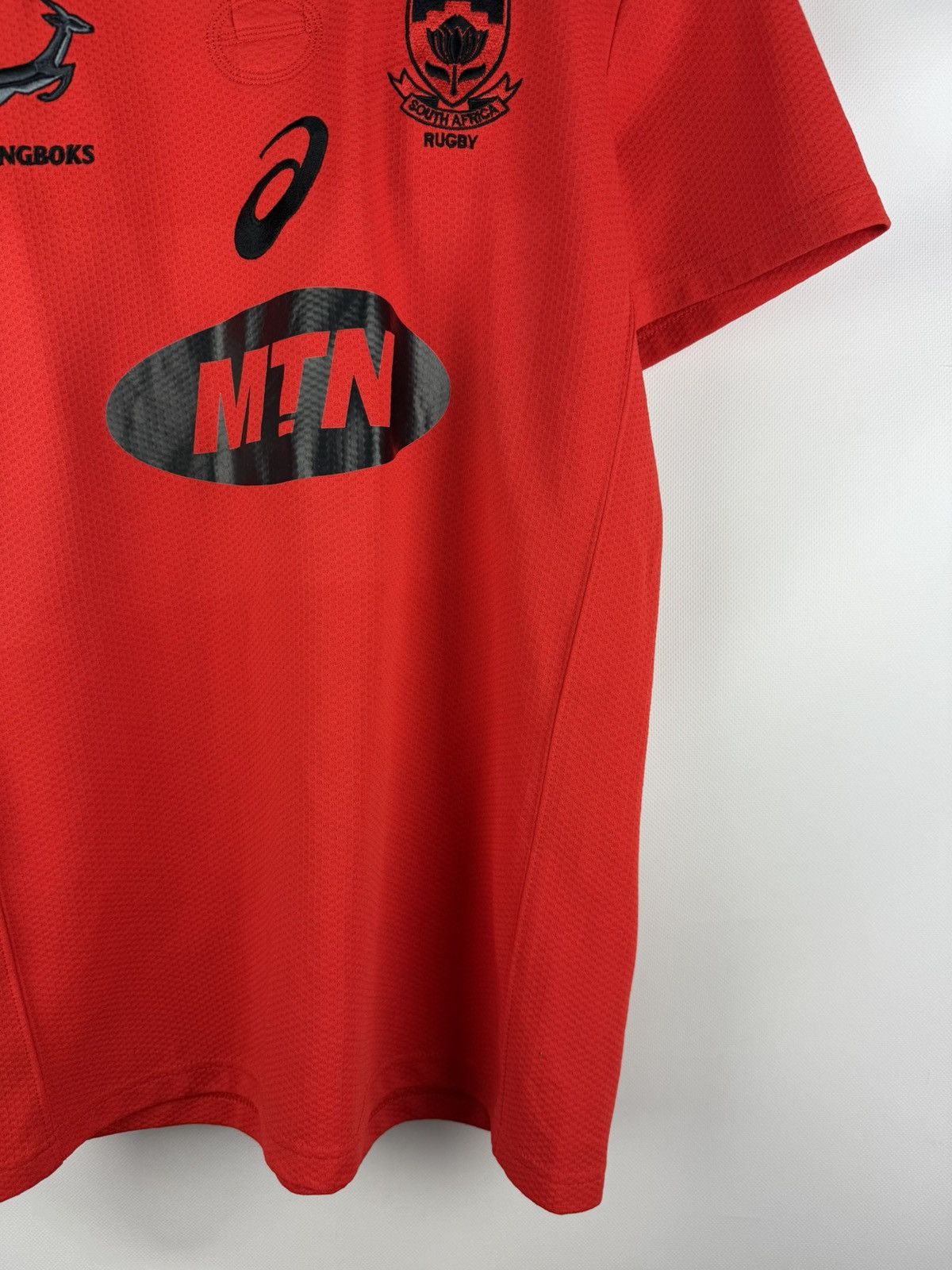 Asics ASICS South Africa 2017 Rugby Away Shirt Jersey Size M Size US M / EU 48-50 / 2 - 6 Thumbnail