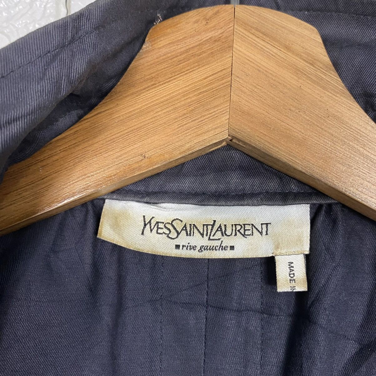 Yves Saint Laurent 🔥VINTAGE ZIPPER BOMBER JACKET SUN FADED YVES SAINT LAURENT Size XS / US 0-2 / IT 36-38 - 20 Thumbnail