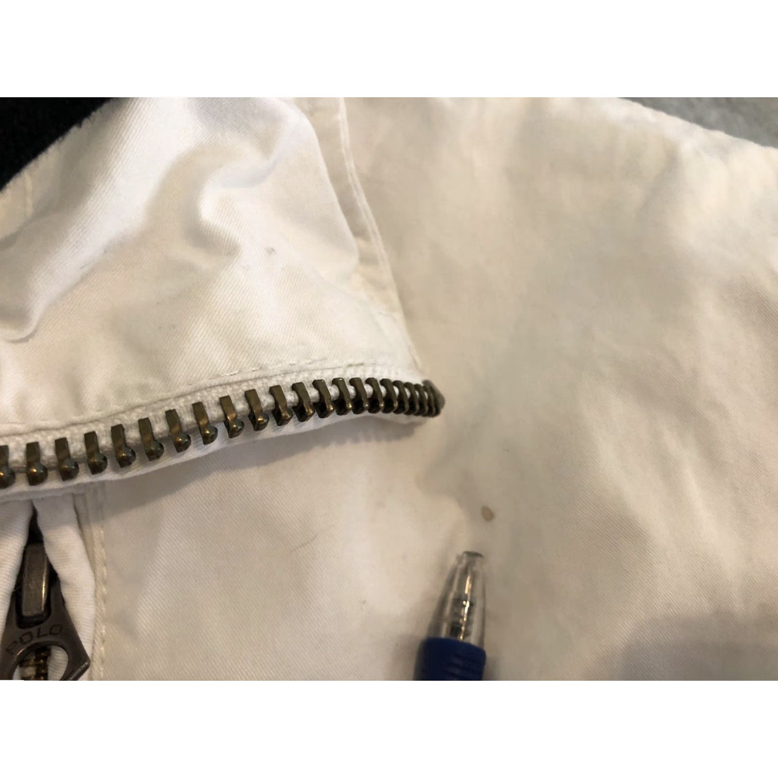 Polo Ralph Lauren VINTAGE Polo Ralph Lauren Nautical Anchor White Jacket Mens XL Hooded Full Zip Cotton Blend Button Size US XL / EU 56 / 4 - 6 Thumbnail