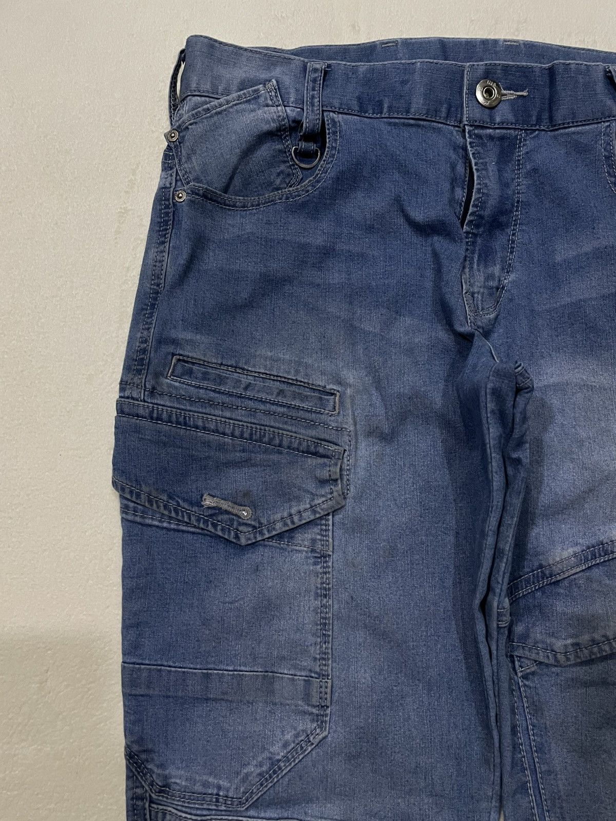 Vintage Vintage Japanese Brand Riped Mudwash Denim Size US 32 / EU 48 - 5 Thumbnail