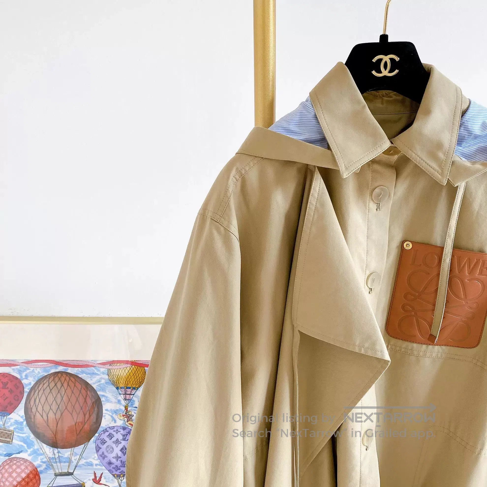 Loewe Loewe Khaki Trench Coat Size 38. Size US M / EU 48-50 / 2 - 3 Thumbnail