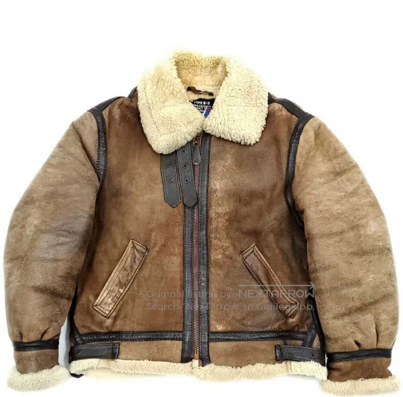 Schott Schott B-3 fur integrated Size US XS / EU 42 / 0 - 1 Thumbnail