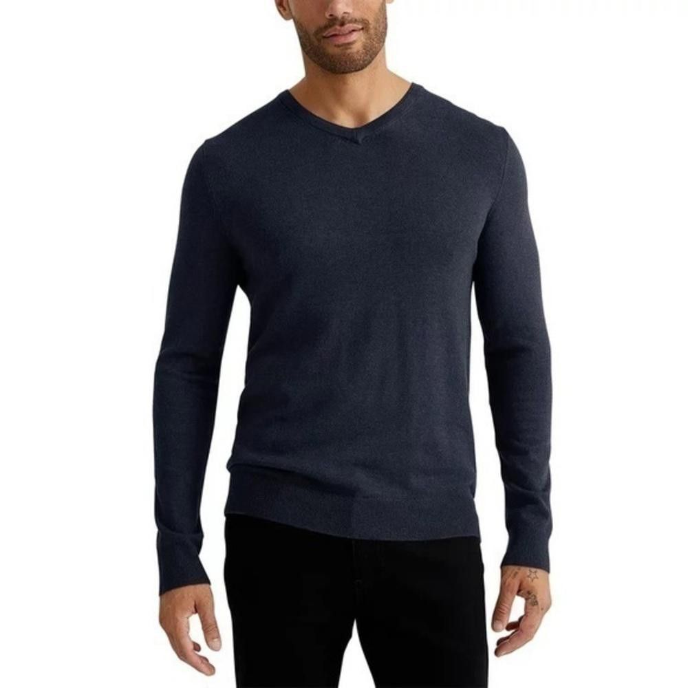 Designer Men’s blue crew neck sweater Size US M / EU 48-50 / 2 - 1 Thumbnail
