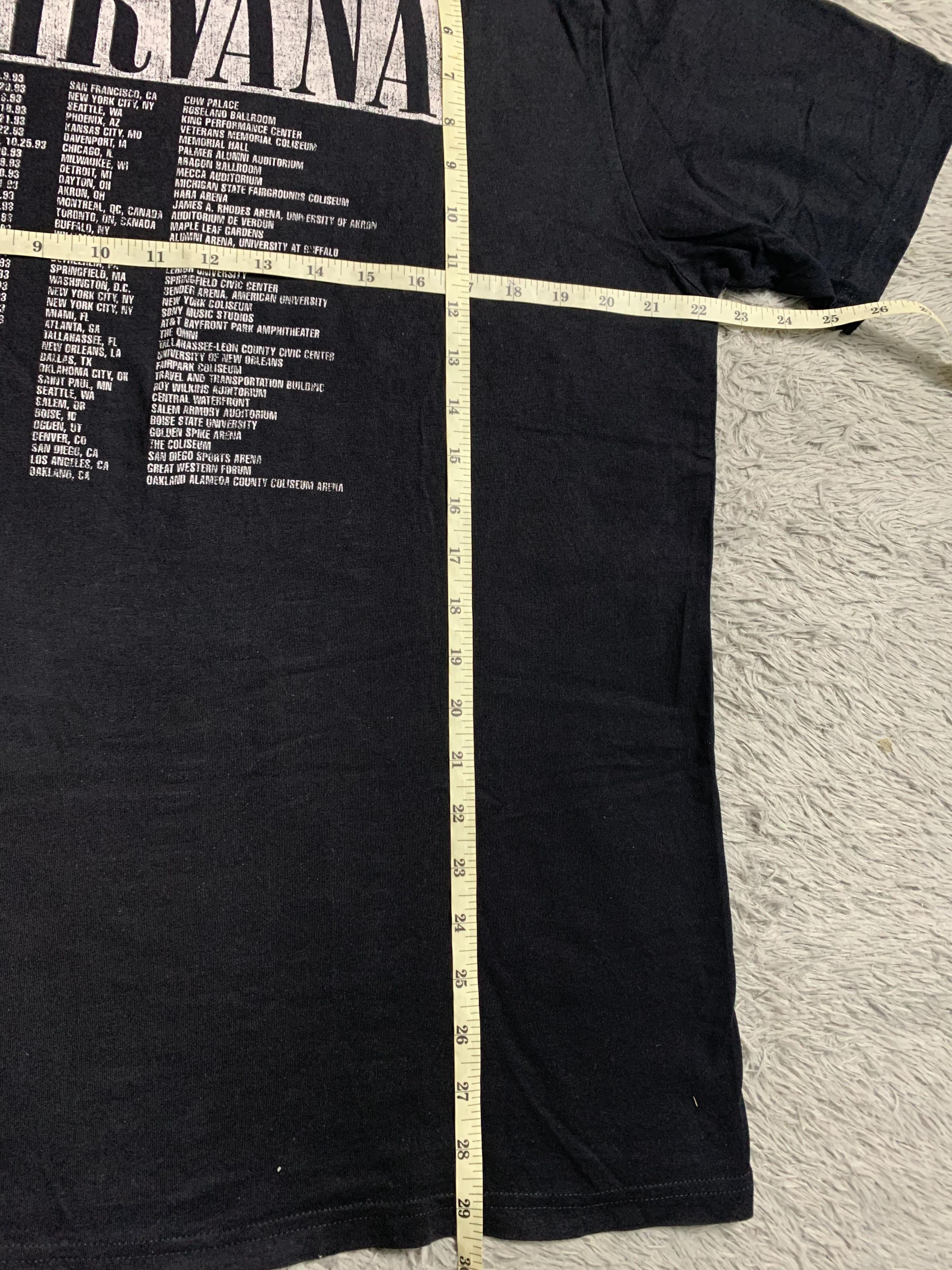 Vintage Nirvana In Utero t-shirt Size US XL / EU 56 / 4 - 8 Thumbnail