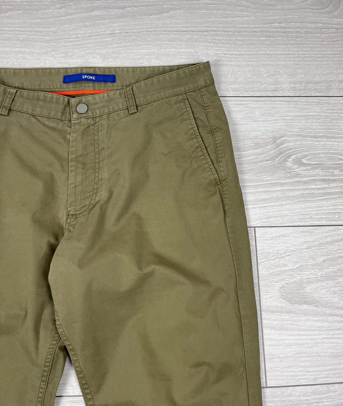 SPOKE Spoke London Heroes Build B Beige Cotton Pants Size US 34 / EU 50 - 5 Thumbnail