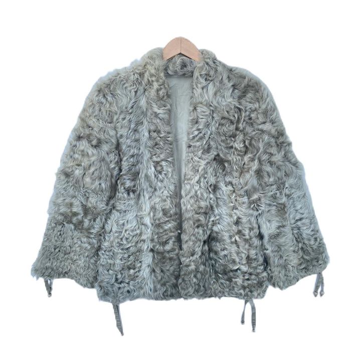 Vintage VINTAGE ARTIFICIAL MINK FUR JACKET MEDIUM SIZE | Grailed