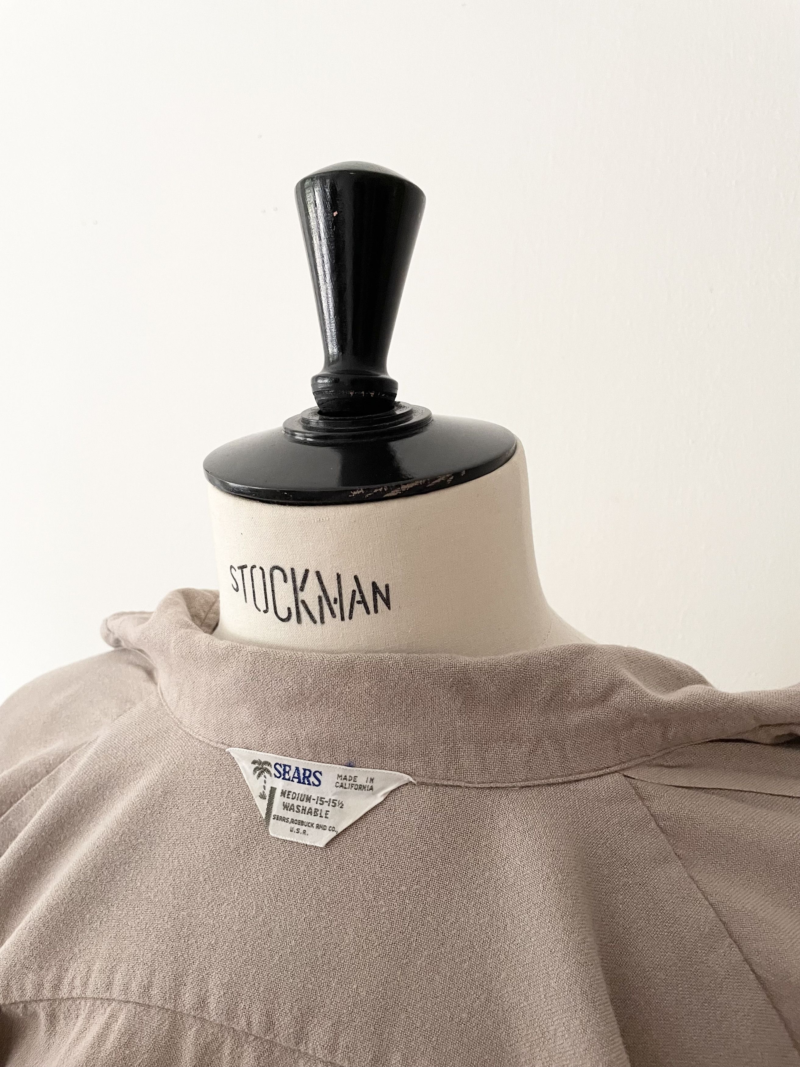 Sears 1950's Sears & Roebucks Camp Collar Shirt - S/M Size US S / EU 44-46 / 1 - 7 Thumbnail