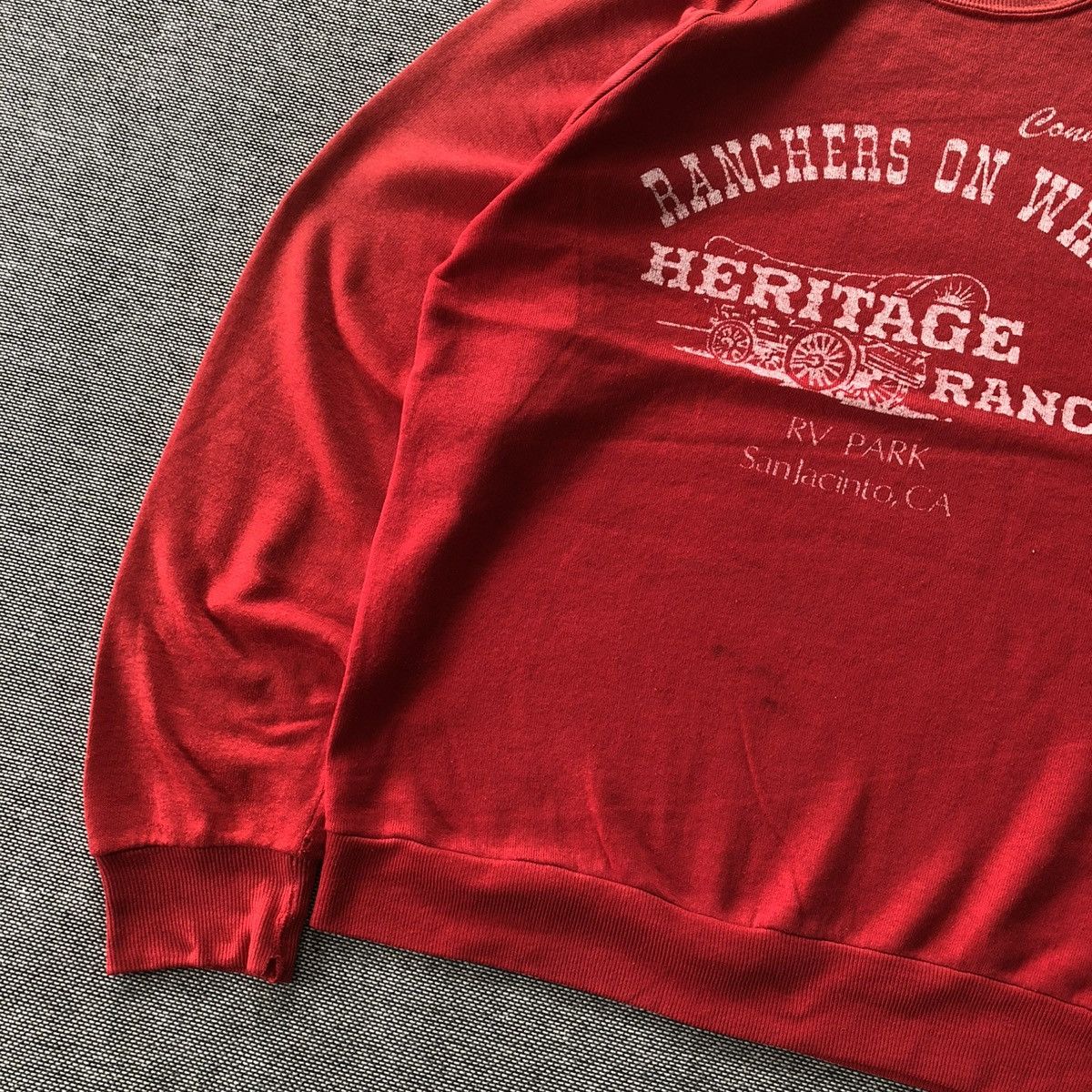 Jerzees Heritage Ranch RV Park in San Jacinto Vintage Sweatshirt Size US M / EU 48-50 / 2 - 6 Thumbnail