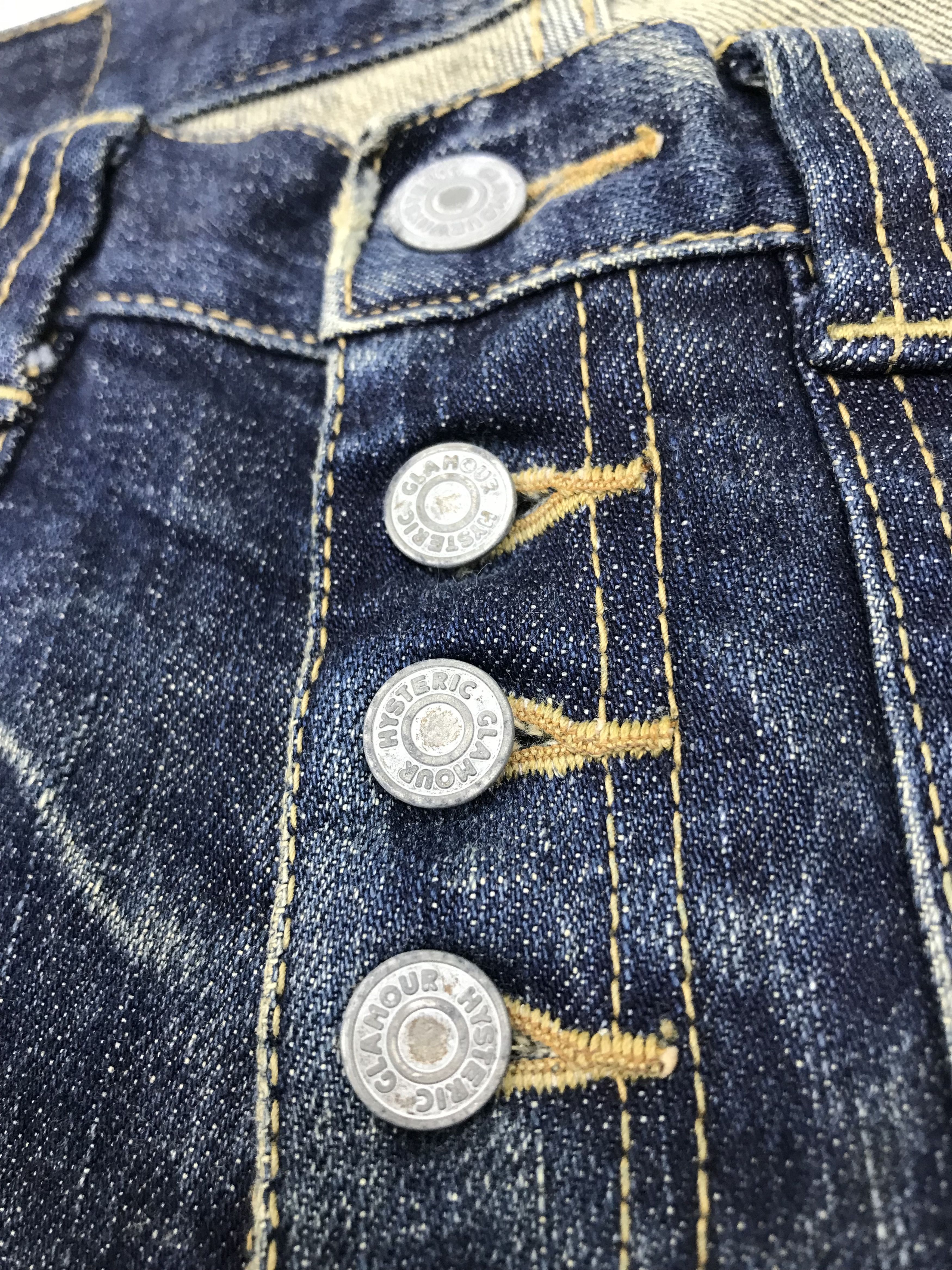 Hysteric Glamour Vintage Hysteric Glamour Flare Jeans Bush Denim Size 31" - 10 Thumbnail