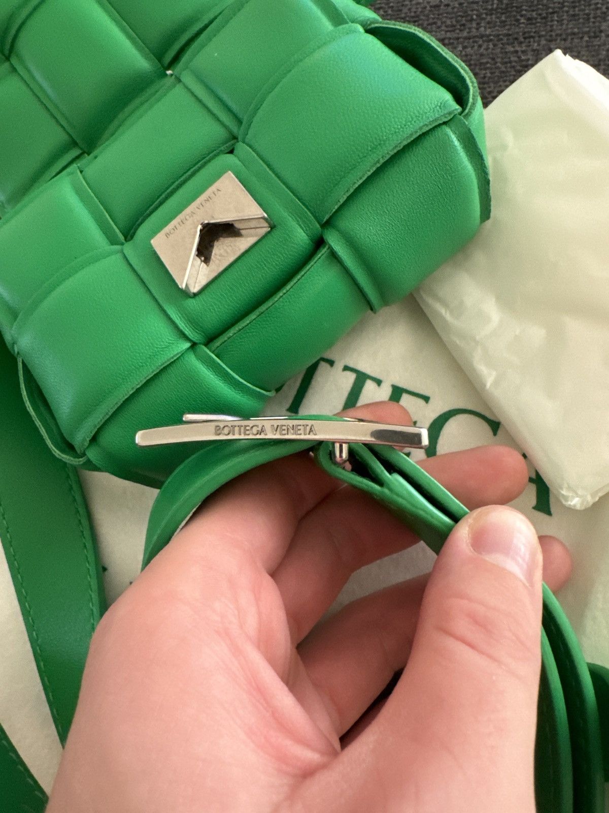 Bottega Veneta Bottega Cassette Parakeet Green Size ONE SIZE - 5 Thumbnail