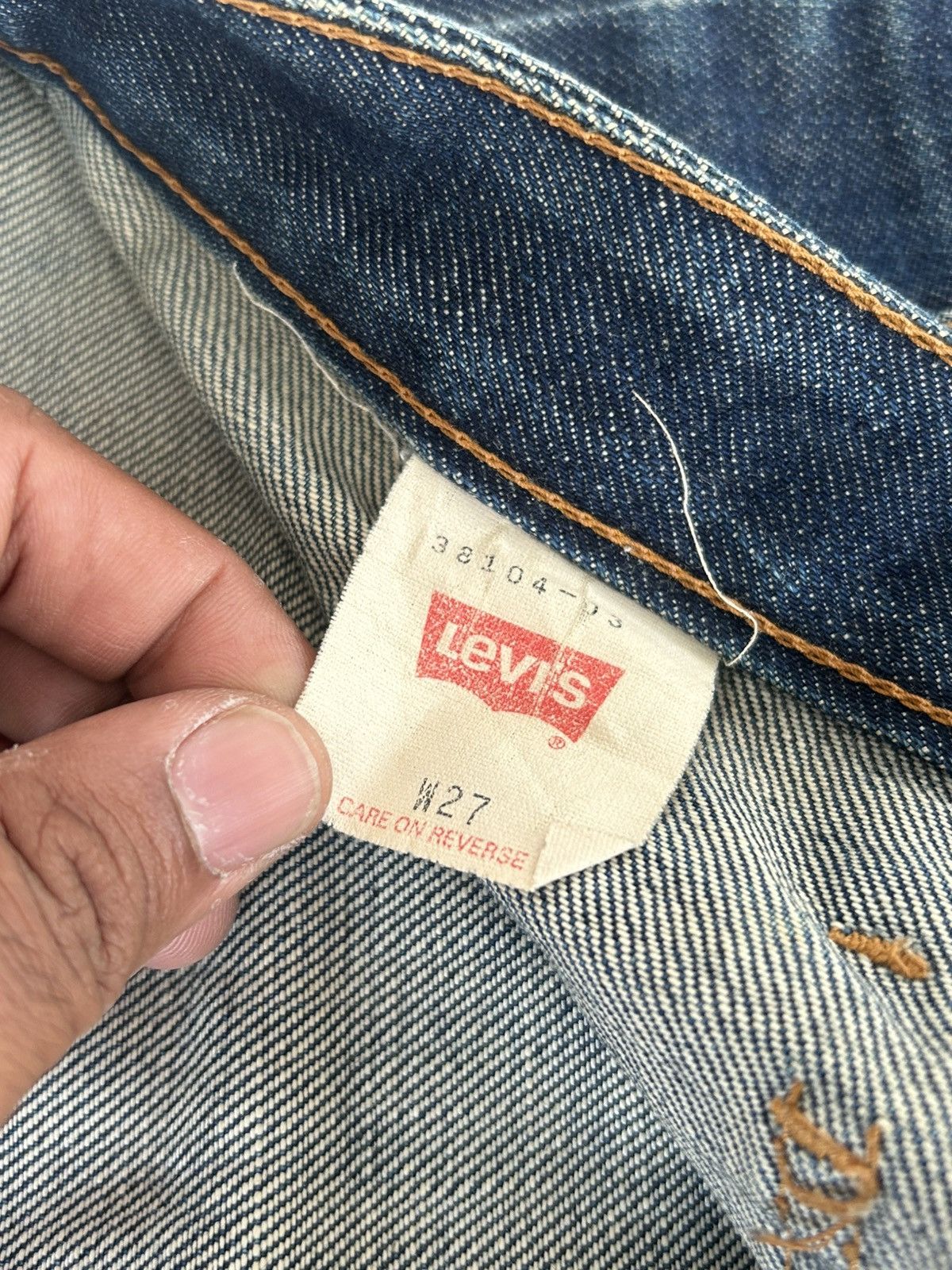 Levi's Levis Vintage 90s Flare Japan Denim Size US 30 / EU 46 - 15 Thumbnail