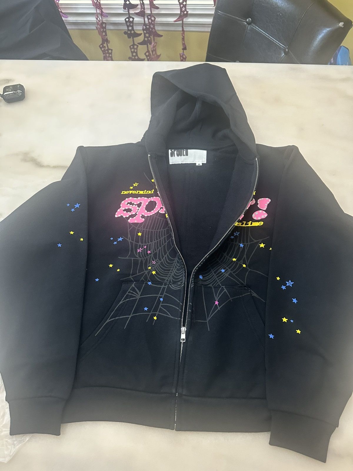 Sp5der SP5DER PUNK V2 ZIP UP Size US M / EU 48-50 / 2 - 3 Thumbnail