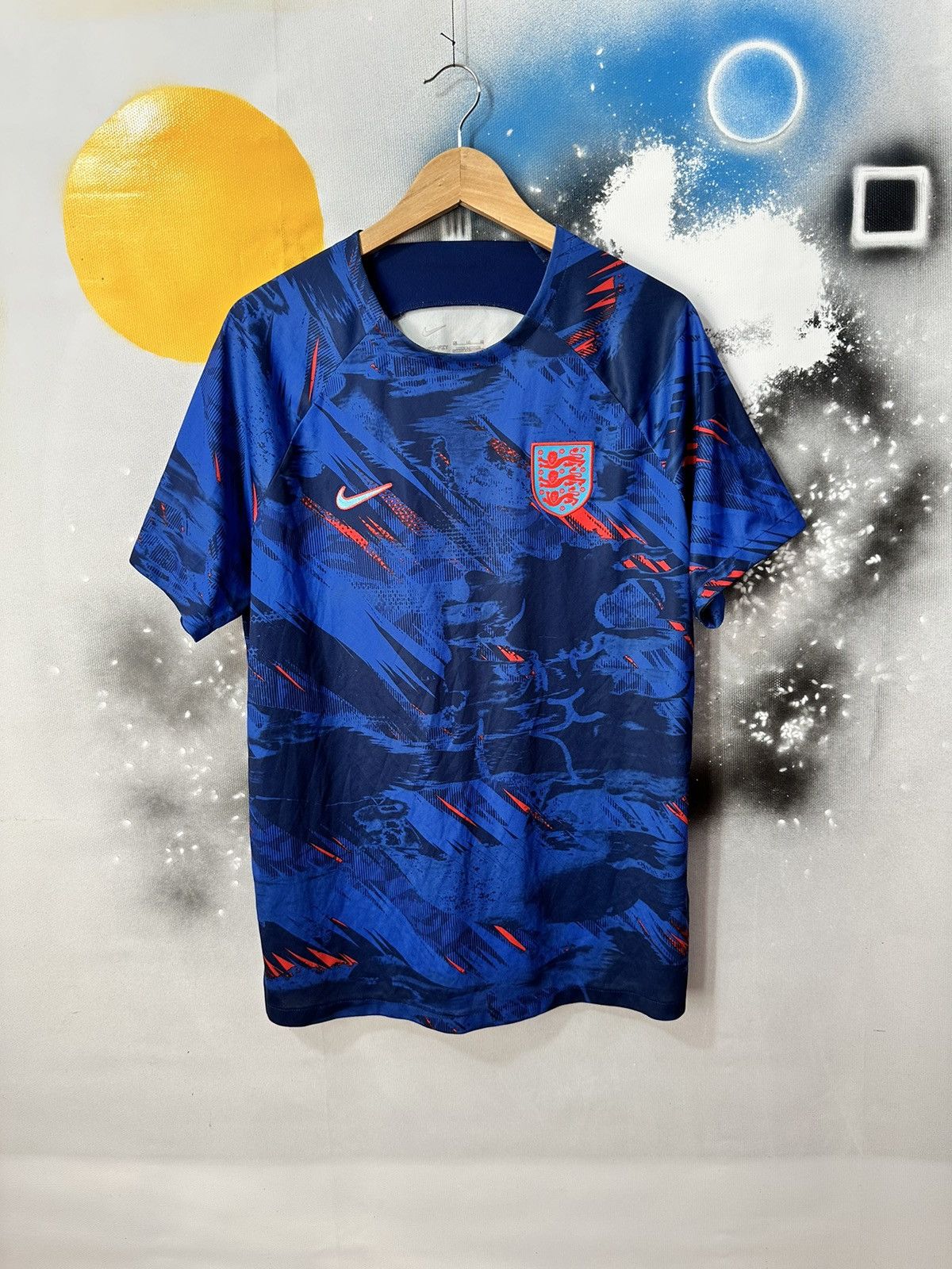 Nike Nike England Pre Match Jersey 2022/2203 Size US XL / EU 56 / 4 - 1 Thumbnail
