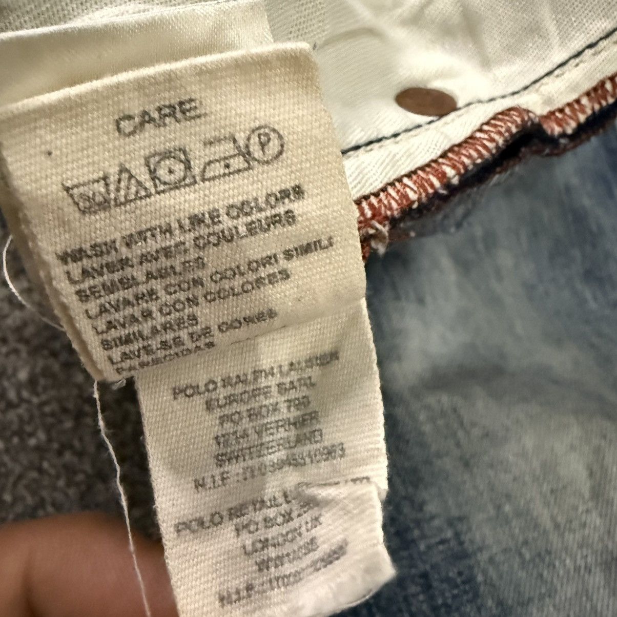 Ralph Lauren Vintage Polo Ralph Lauren Distressed Denim Size US 32 / EU 48 - 17 Thumbnail