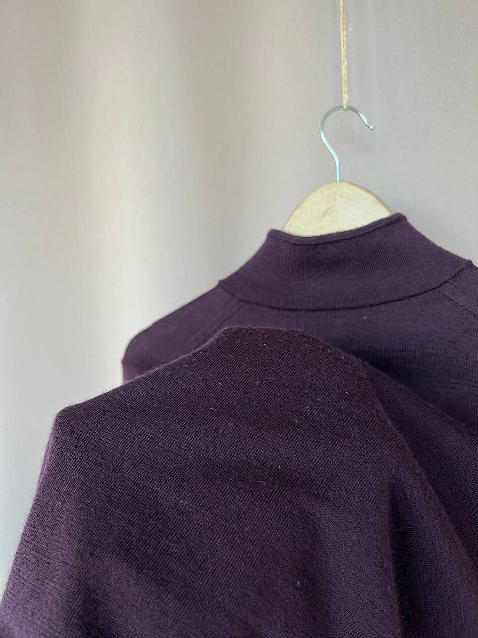 Reiss Reiss Blackhall Wool Half Zip Sweater Mock Mens Size M/L Size US L / EU 52-54 / 3 - 14 Thumbnail