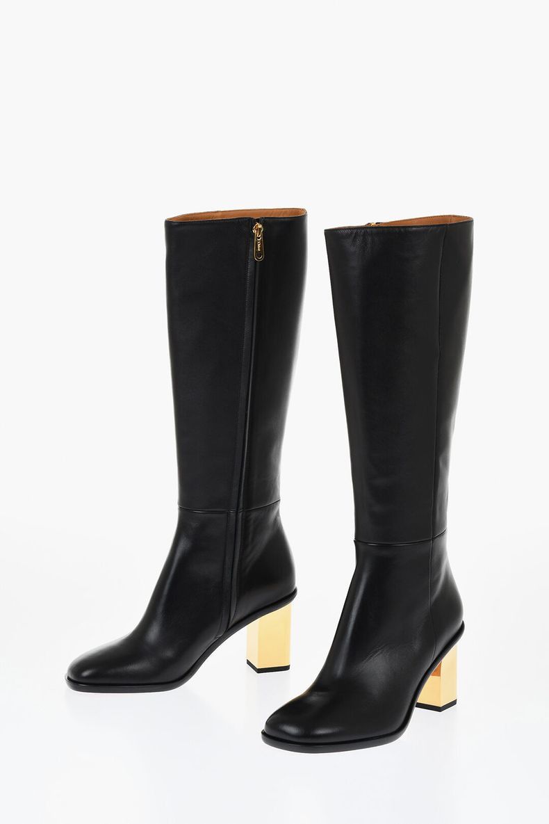 Chloe o1loc1c11125 Rebecca Boots in Black Size US 10 / IT 40 - 2 Thumbnail