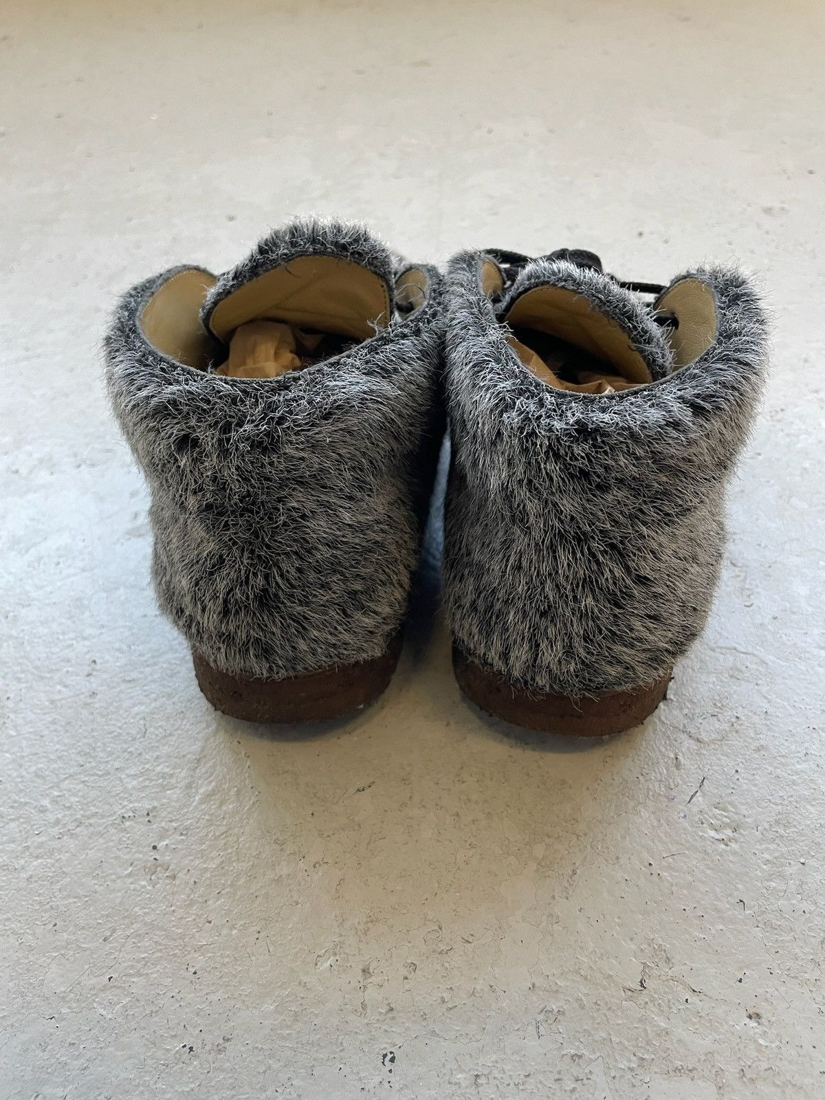Comme des Garcons Comme Des Garcons Homme Plus Wool Shoes Size US 7.5 / IT 37.5 - 3 Thumbnail