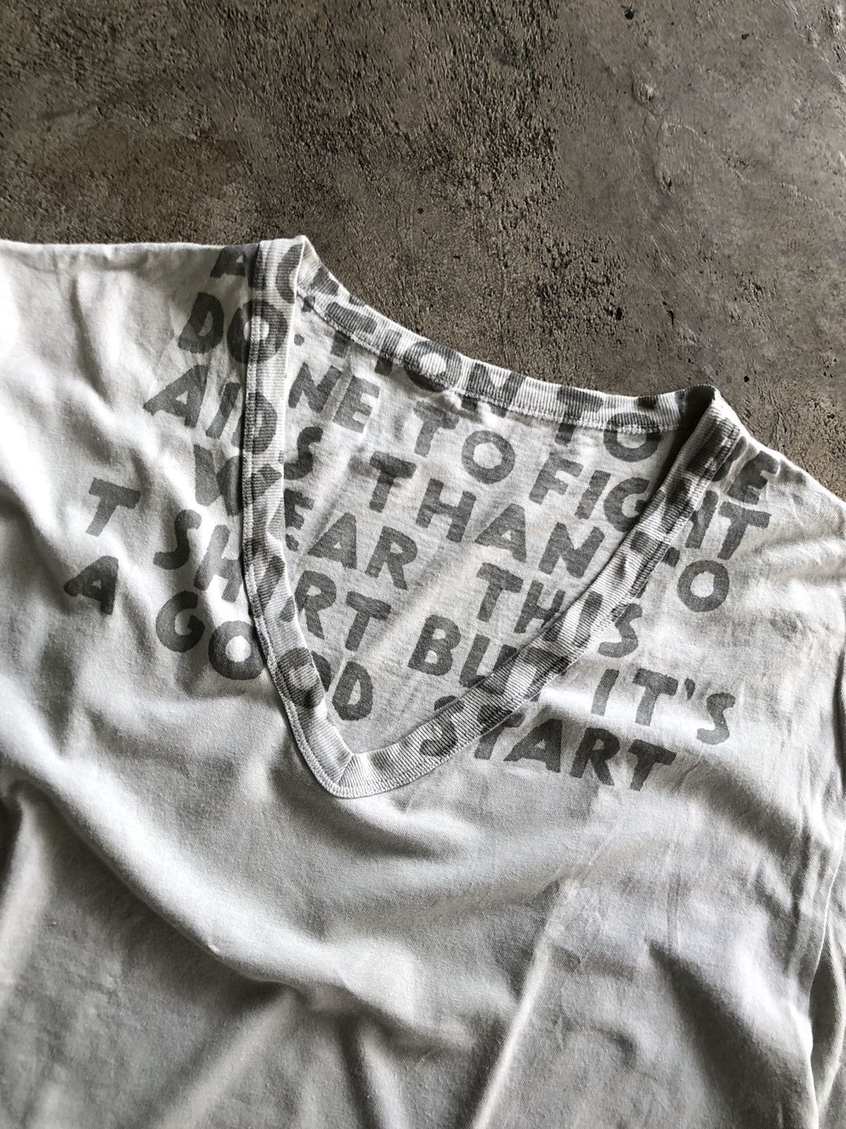 Maison Margiela MAISON MARTIN MARGIELA AIDS CHARITY SHIRT Size US L / EU 52-54 / 3 - 4 Thumbnail
