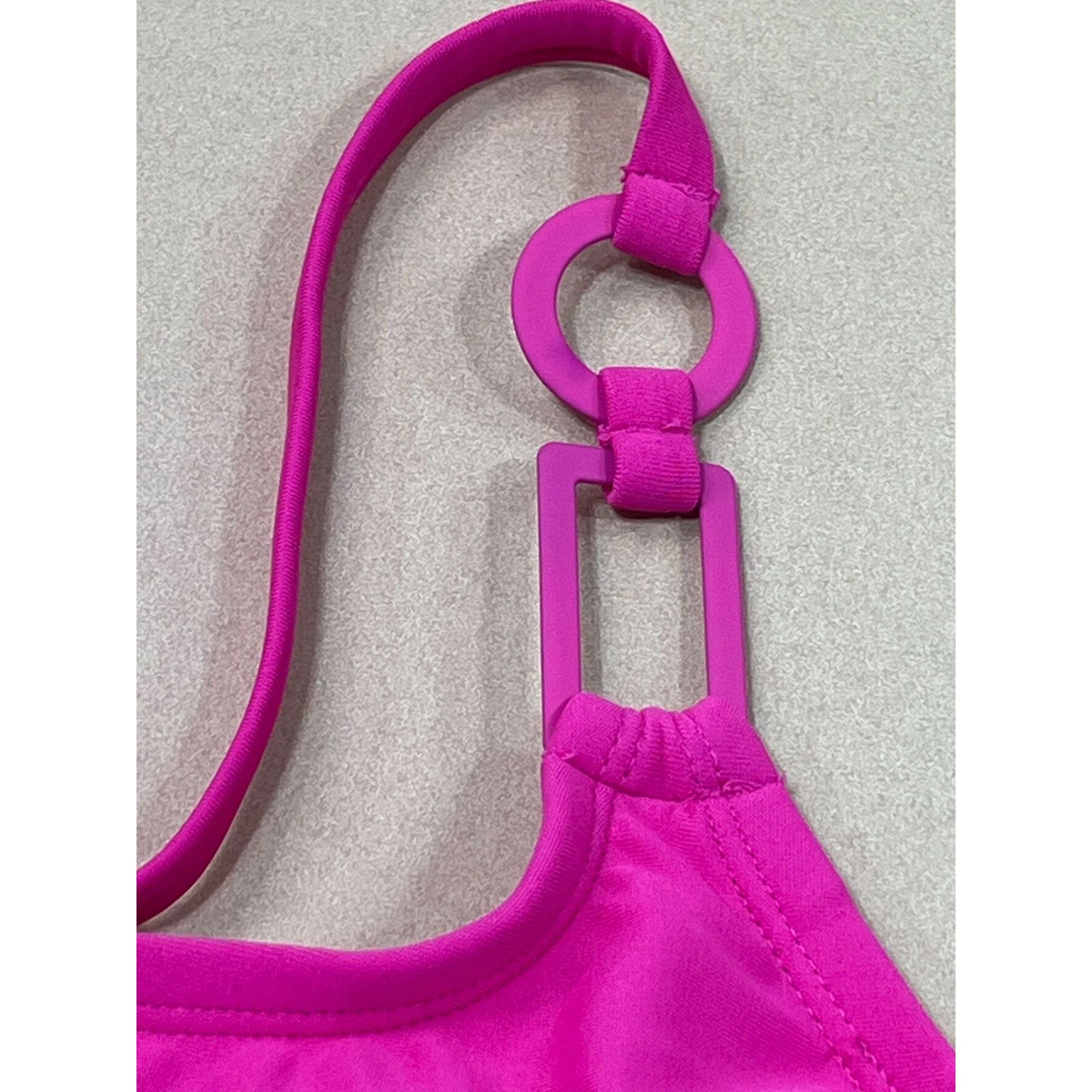 Other Shade & Shore - Women's Ring Detail Hidden Underwire Bikini Size ONE SIZE - 11 Thumbnail