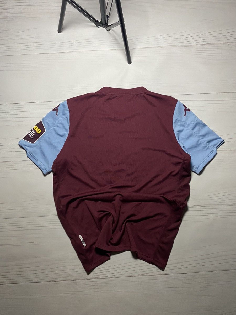 Vintage Kappa Aston Villa 2019/20 Home Football Shirt Soccer Jersey Size US XL / EU 56 / 4 - 2 Thumbnail