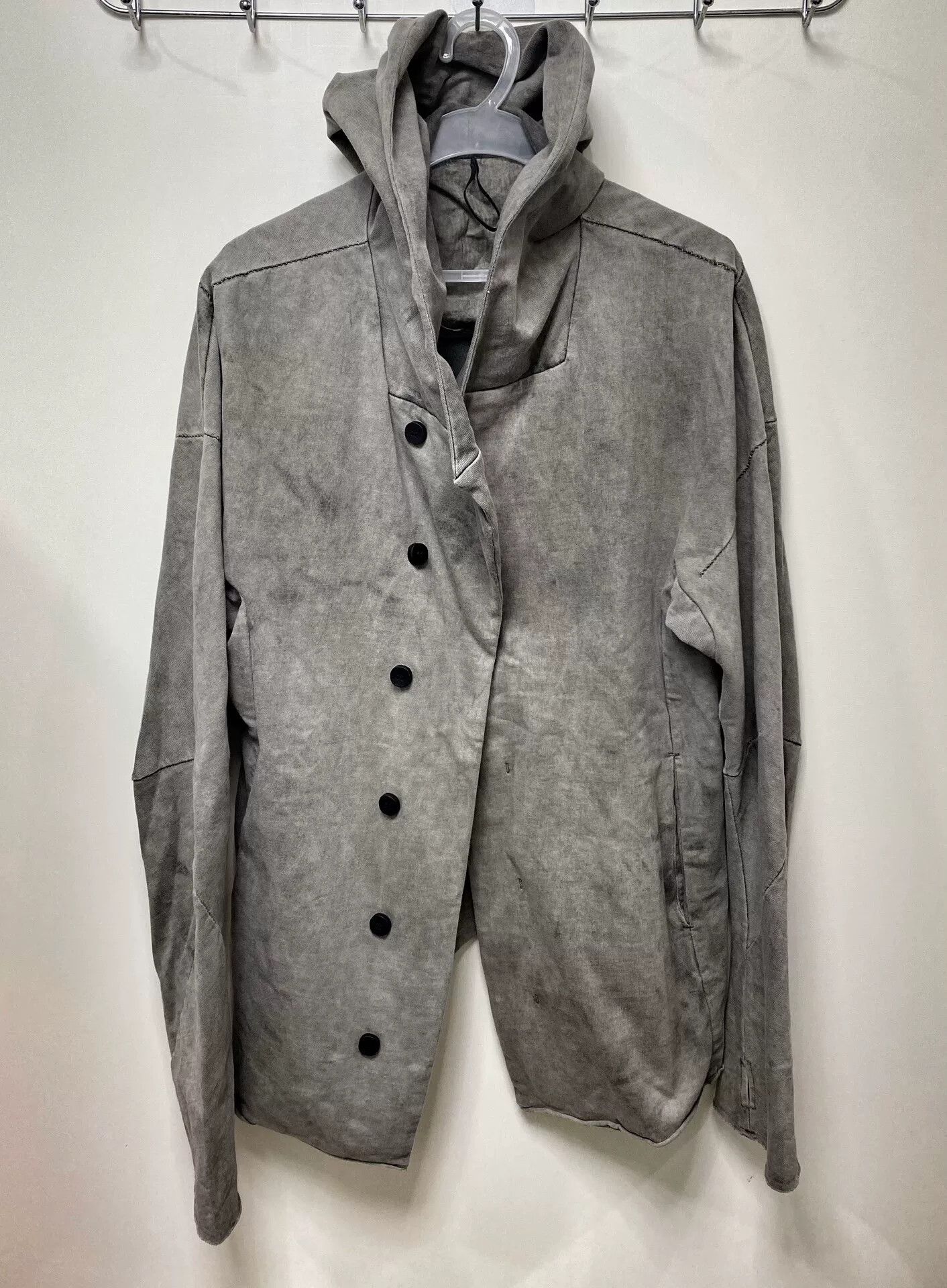 Masnada MASNADA Washed Mottled Ink-Dyed Jacket Size US M / EU 48-50 / 2 - 1 Thumbnail
