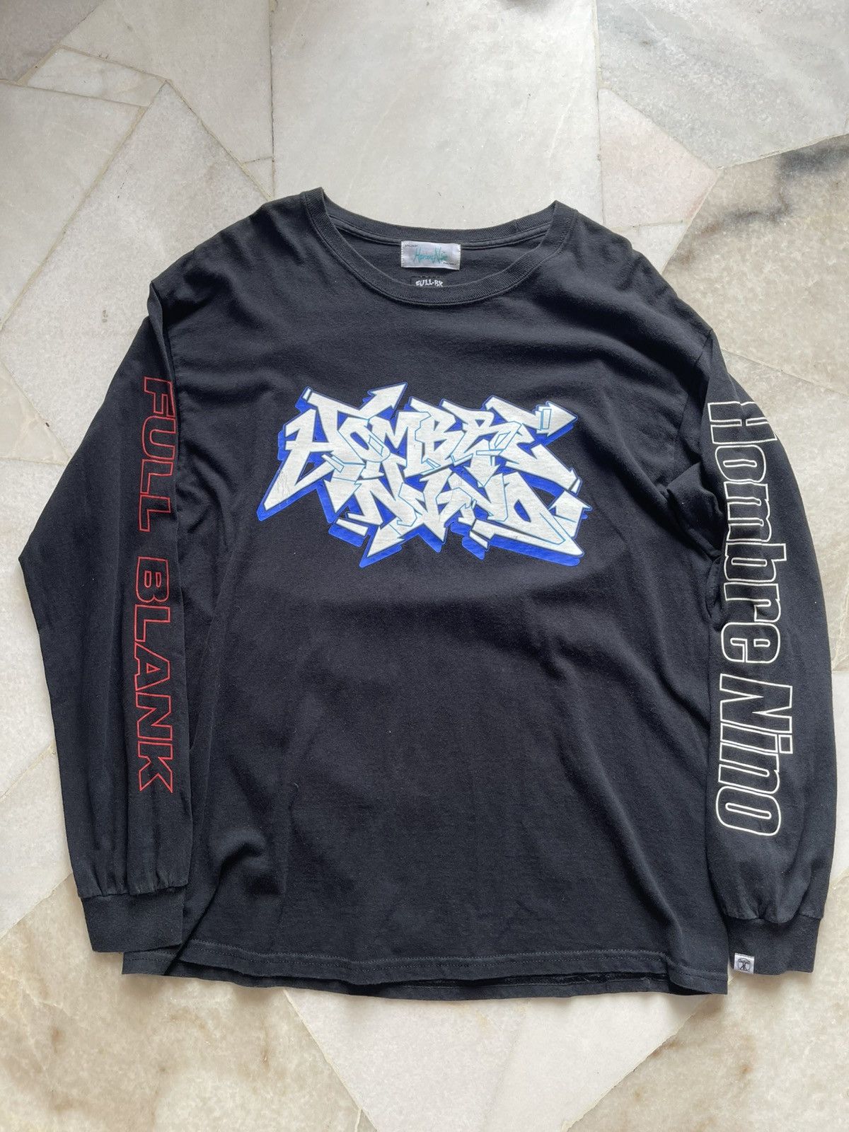 Hombre Nino Homebre Nino X Full-BK Graffiti Long Sleeve Size US M / EU 48-50 / 2 - 1 Thumbnail
