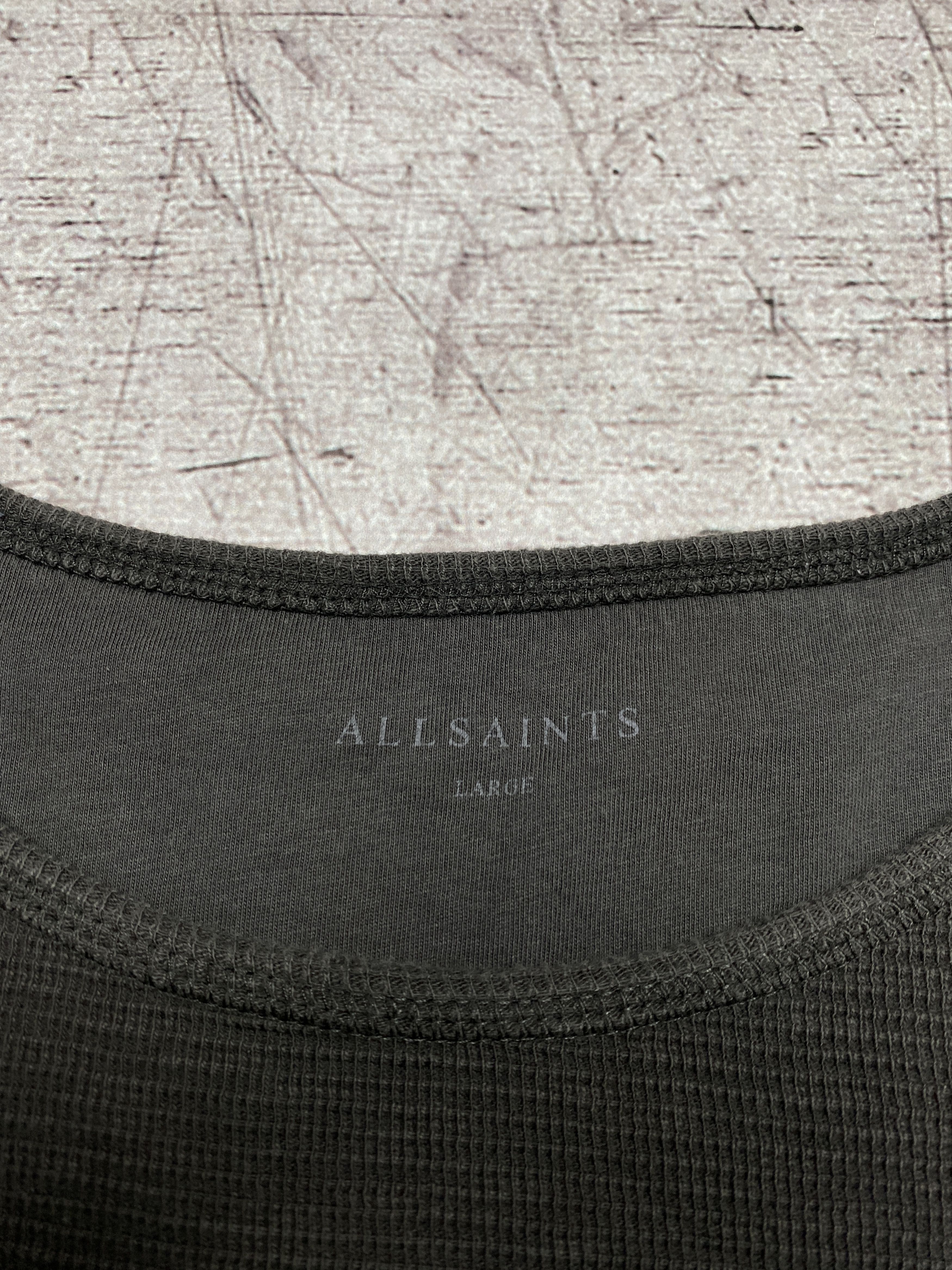 Allsaints × Vintage Allsaints Vintage Mens Clash Crew Neck Long Sleeve T-Shirt Size US L / EU 52-54 / 3 - 4 Thumbnail