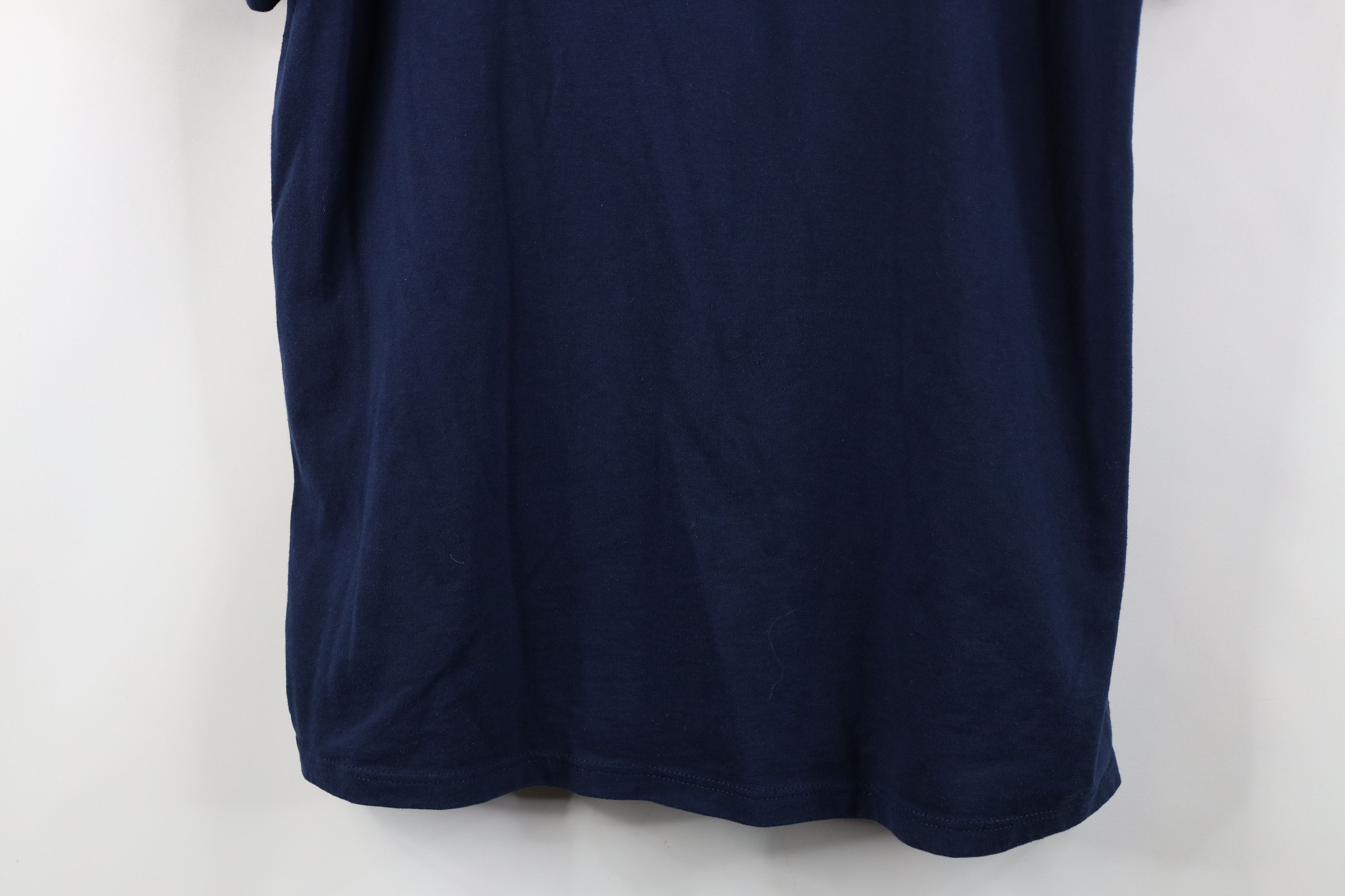 Vintage Vintage 90s Streetwear Flower Honey Bee T-Shirt Blue USA Size L / US 10 / IT 46 - 3 Thumbnail