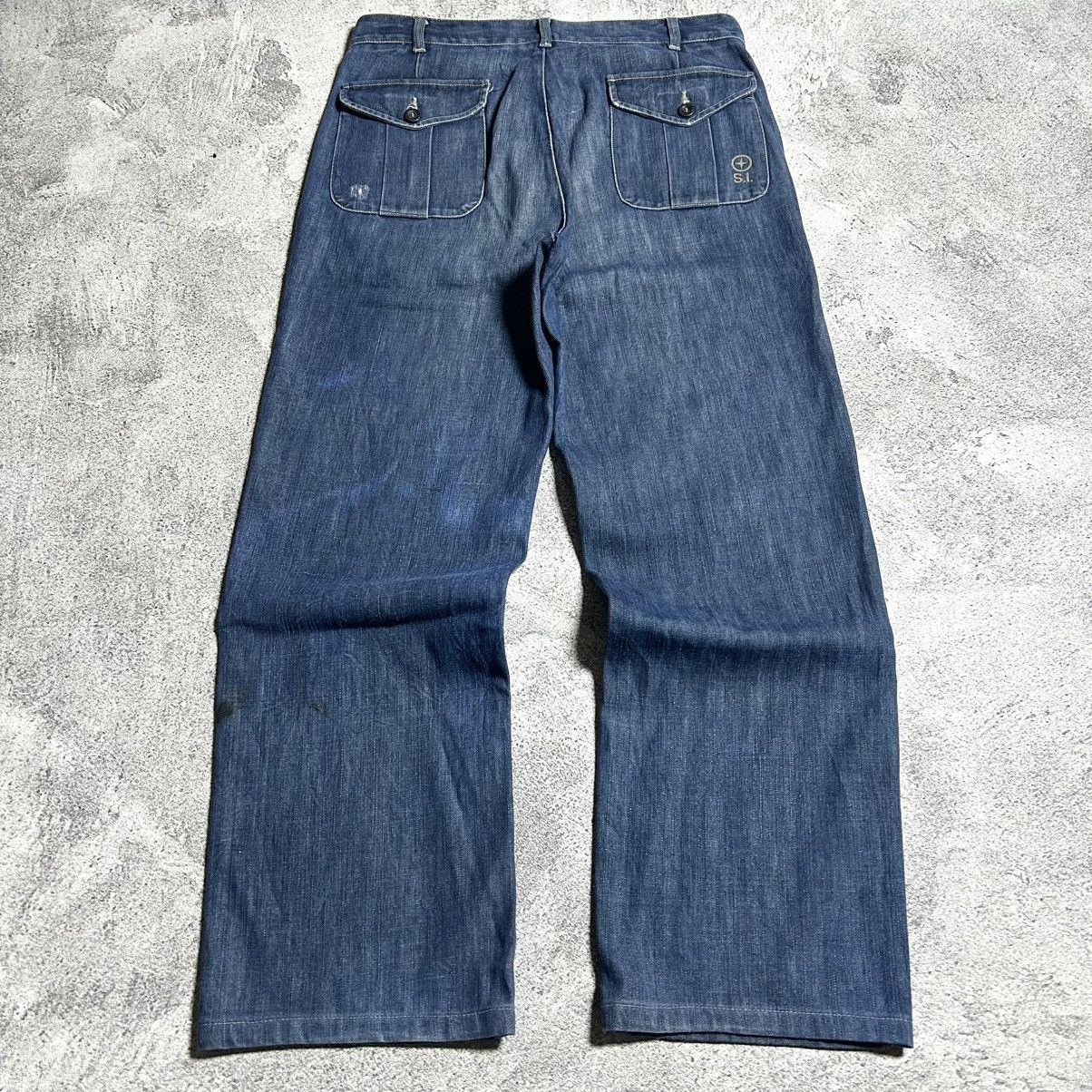 Stone Island Vintage 90s Stone Island Denim Pants Size US 34 / EU 50 - 23 Thumbnail