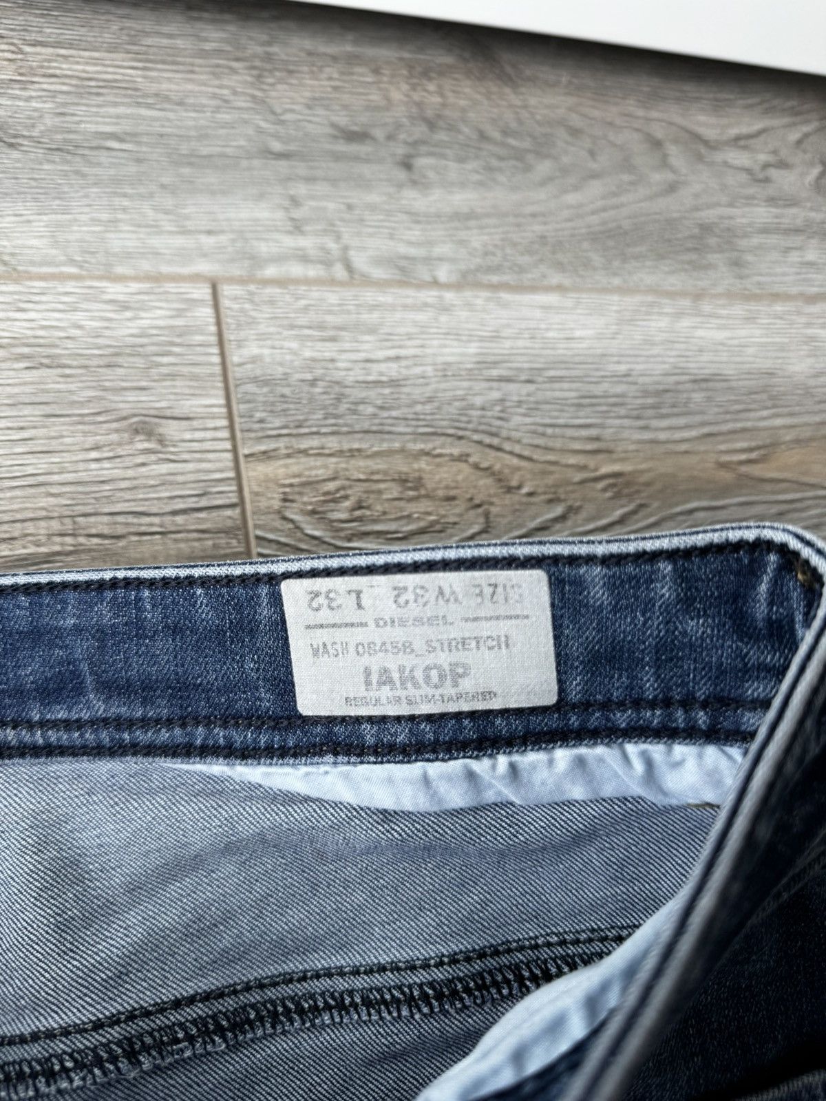 Diesel Diesel Iakop Men's Jeans Size US 32 / EU 48 - 9 Thumbnail