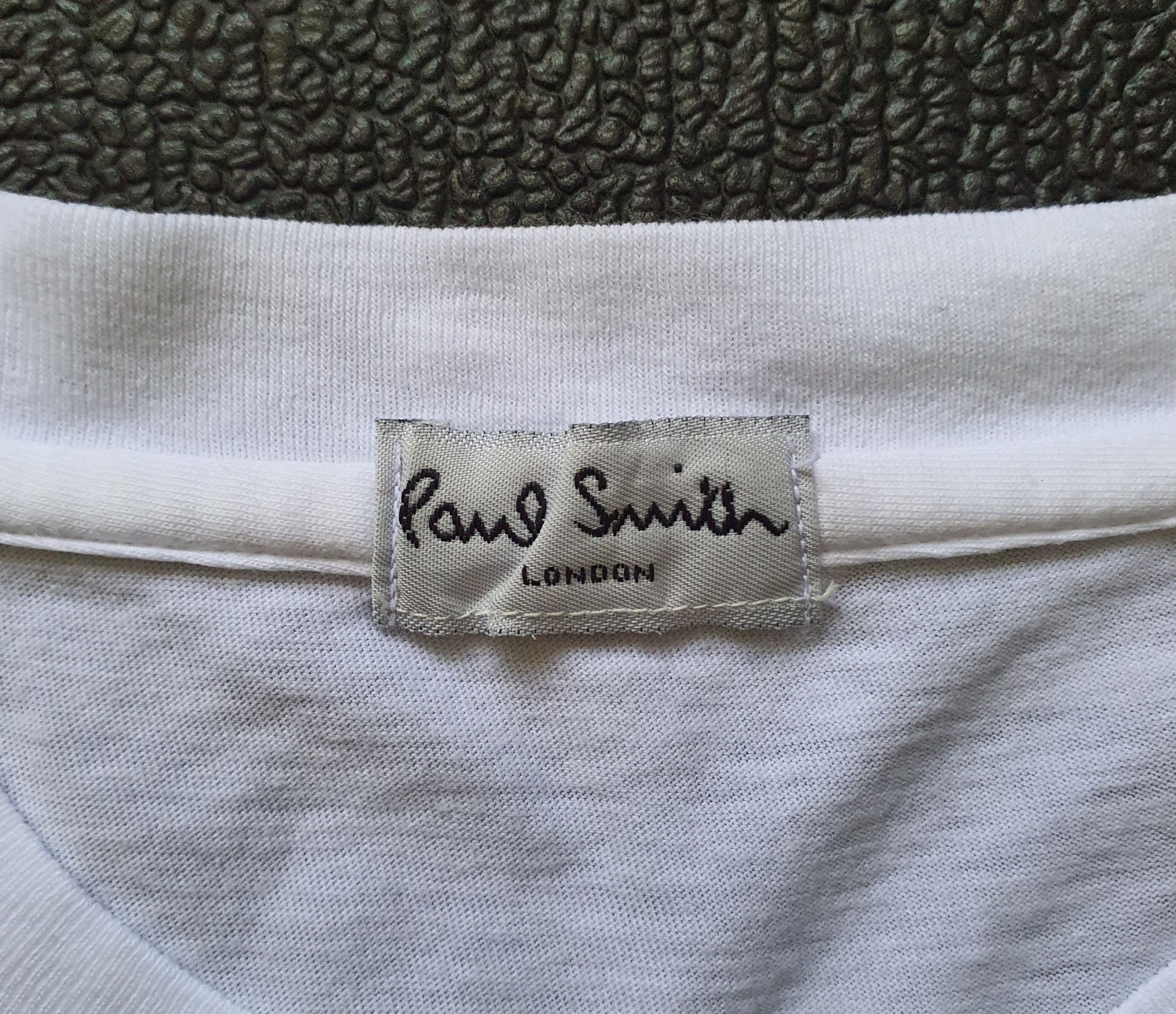 Paul Smith × Vintage 1989 Paul Smith Autumn/Winter Fashion Show France T shirt L Size US L / EU 52-54 / 3 - 5 Thumbnail