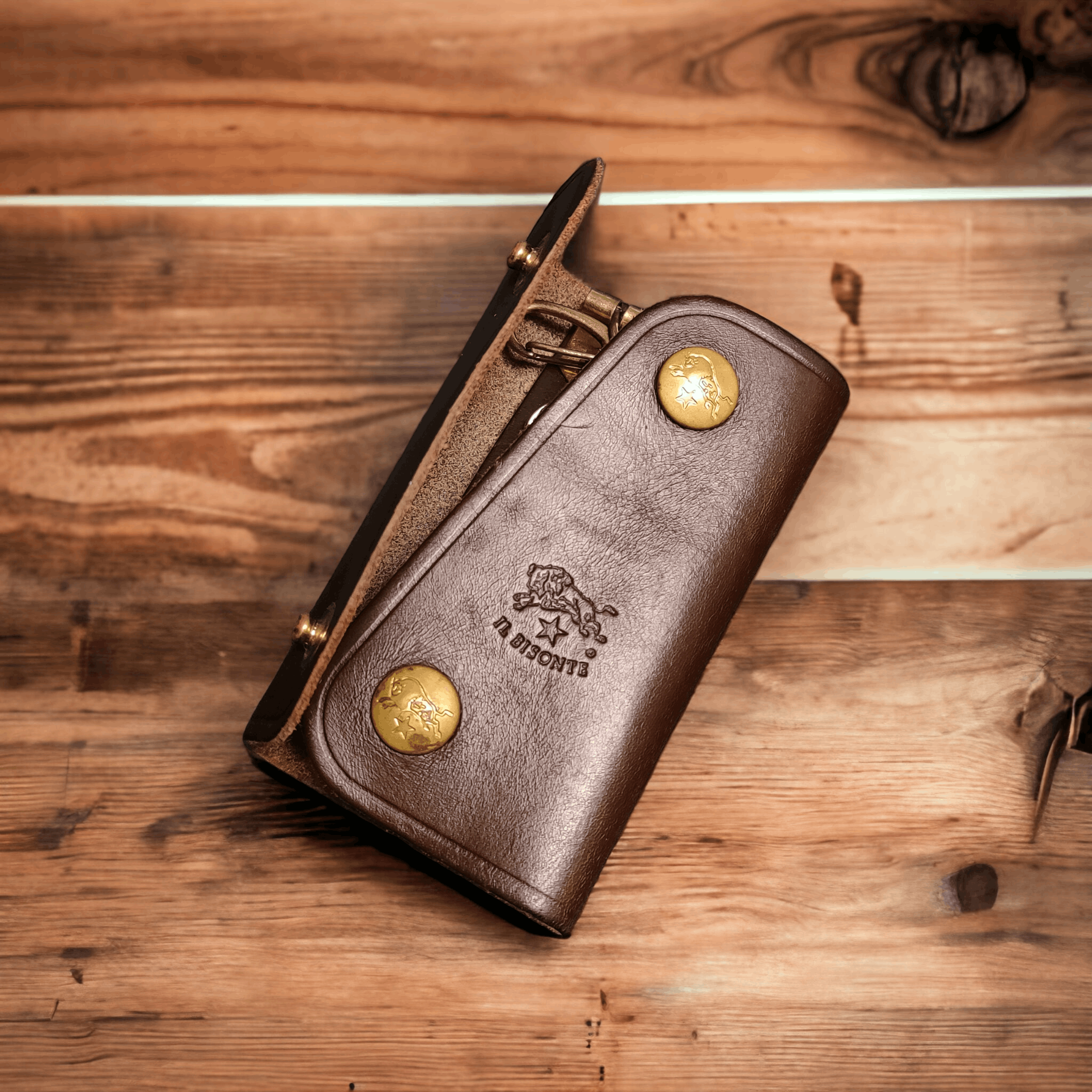 Il Bisonte BISONTE KEYHOLDER FULLY LEATHER Size ONE SIZE - 1 Thumbnail