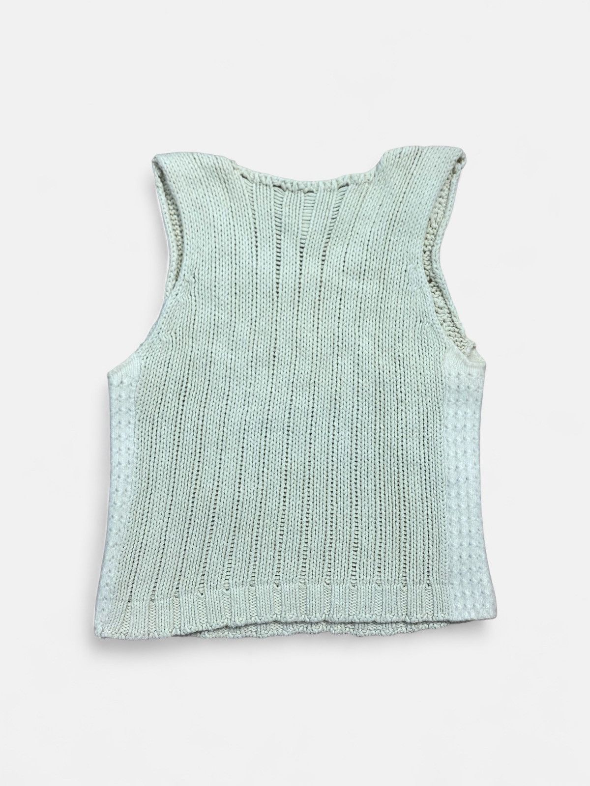 Dries Van Noten Dries Van Noten - Wool Distressed Effect Top Size S / US 4 / IT 40 - 2 Thumbnail