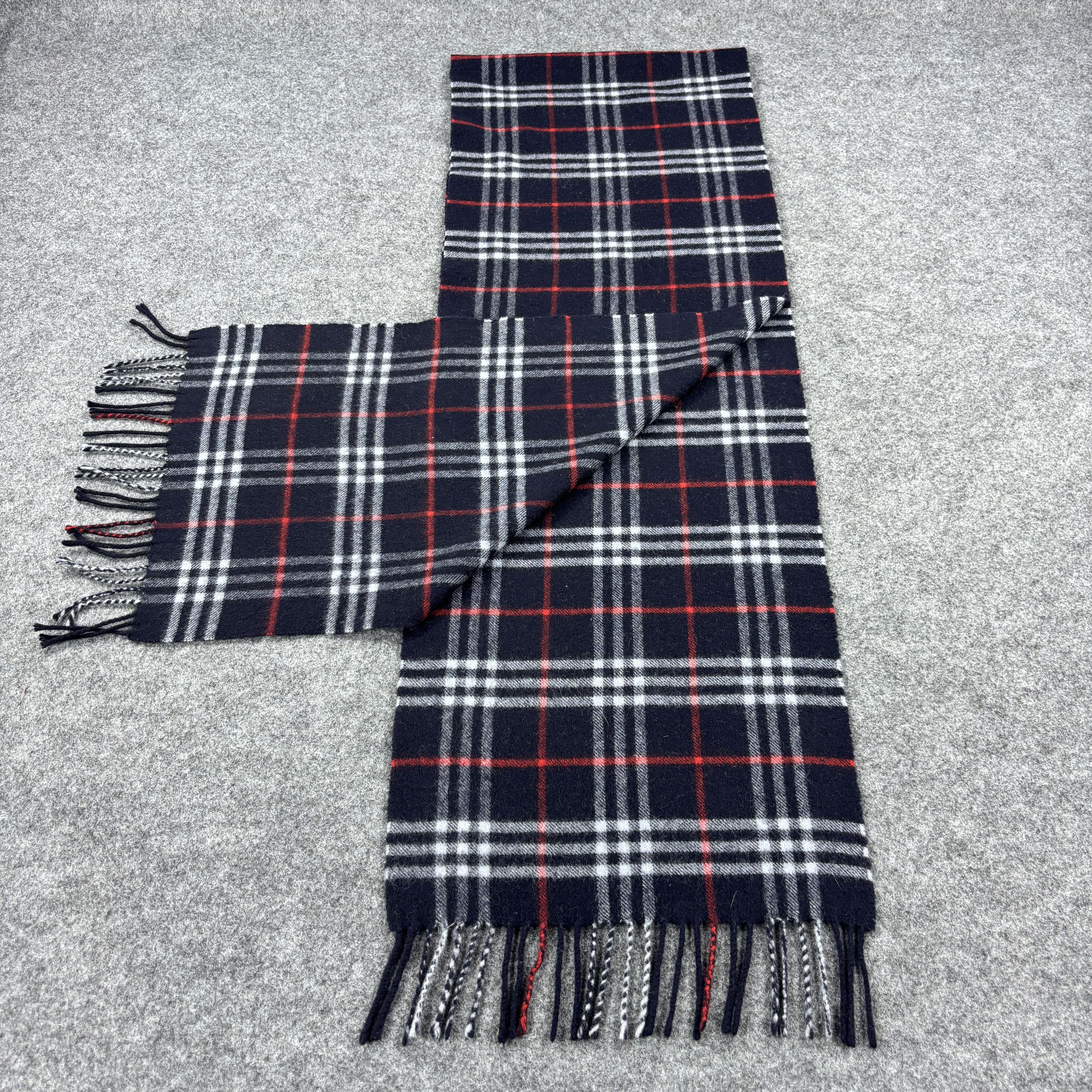 Burberry × Vintage Burberry Scarf # D710 # Muffler # Neckwear # Nova Check Size ONE SIZE - 6 Thumbnail