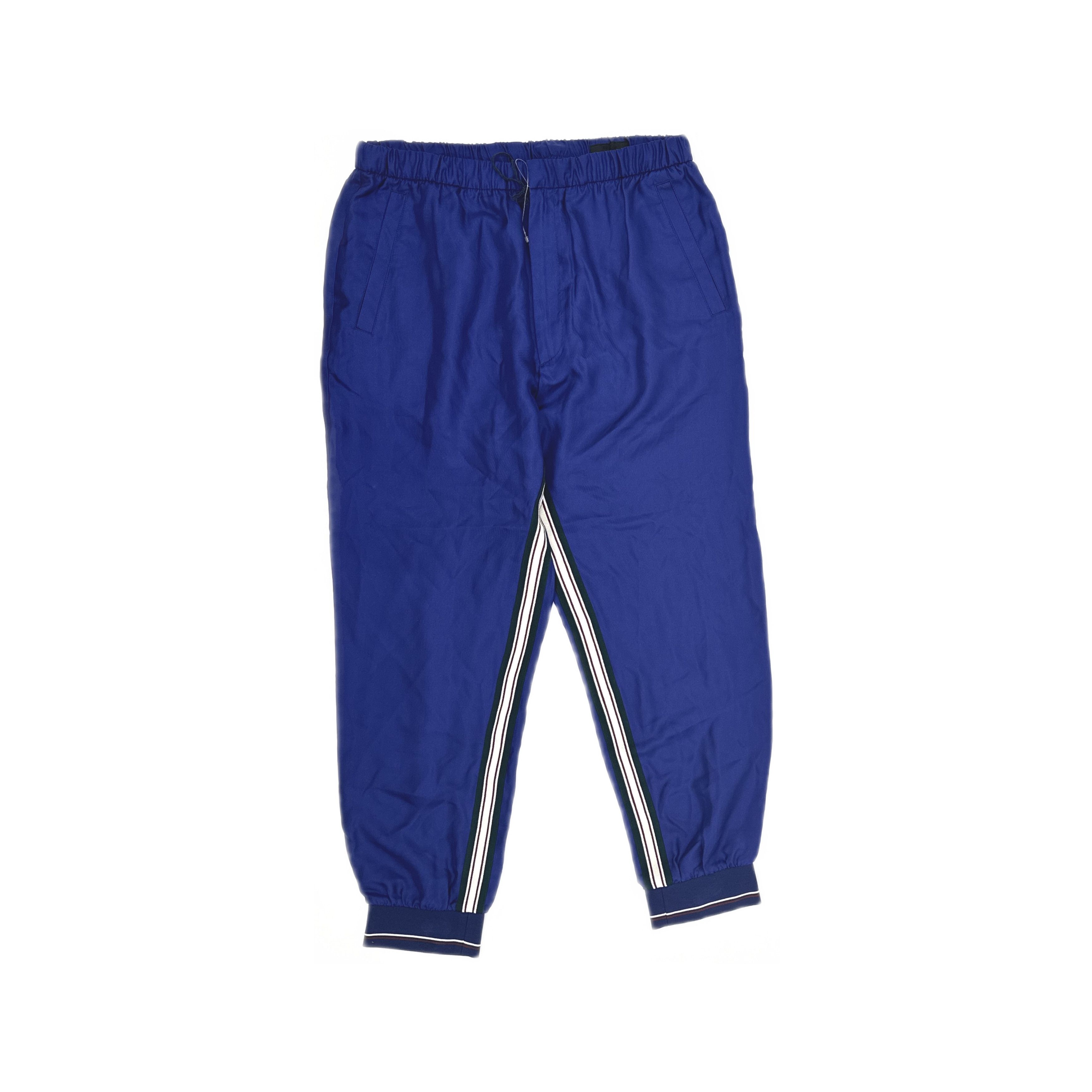 Prada Prada Silk Logo Stripe Joggers Size XL Size US 36 / EU 52 - 1 Thumbnail