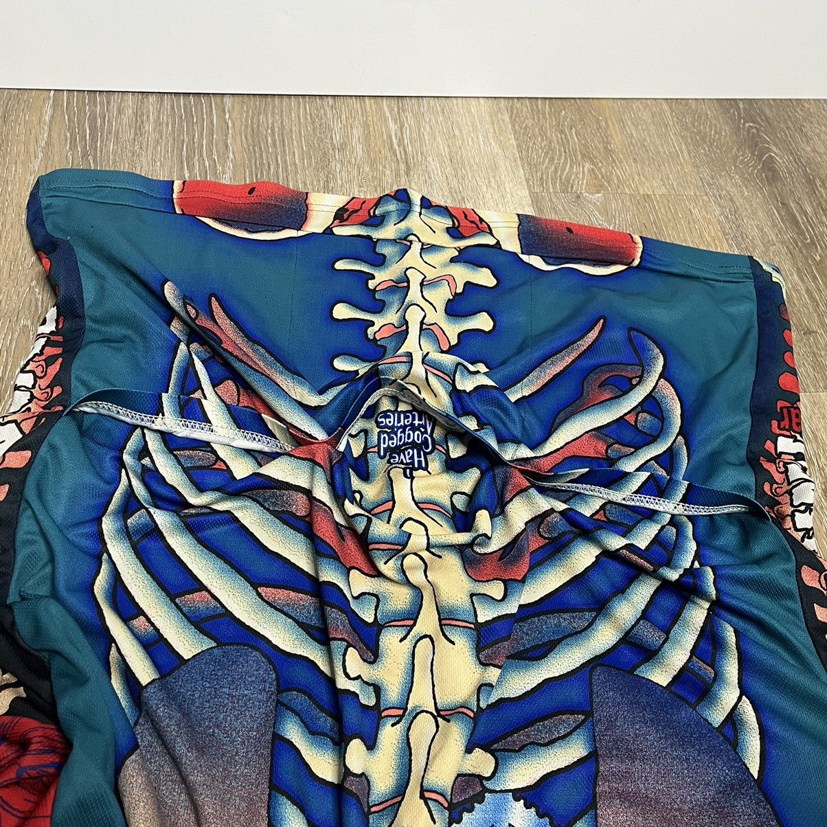 Vintage 00s bone collector cycling shirt Size US XXL / EU 58 / 5 - 5 Thumbnail