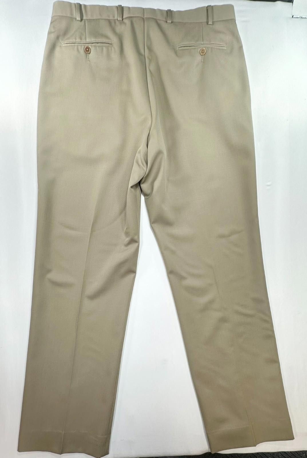 Brooks Brothers Brooks Brothers 346 Wool Straight Flat Chino Brown Men 38/34 Size US 38 / EU 54 - 2 Thumbnail