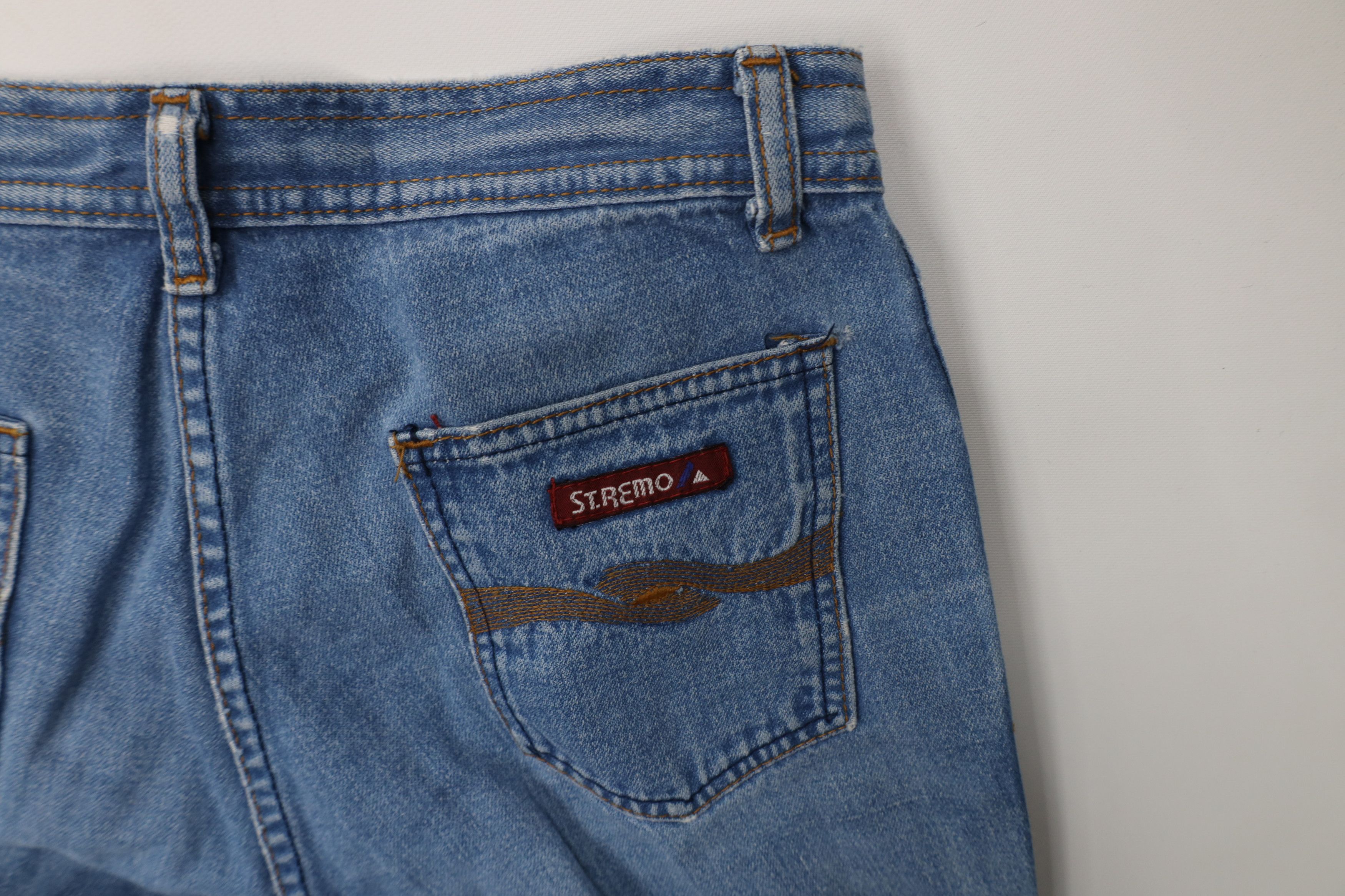 Vintage Vintage 90s Streetwear Straight Leg Denim Jeans Blue Cotton Size 34" / US 12 / IT 48 - 14 Thumbnail
